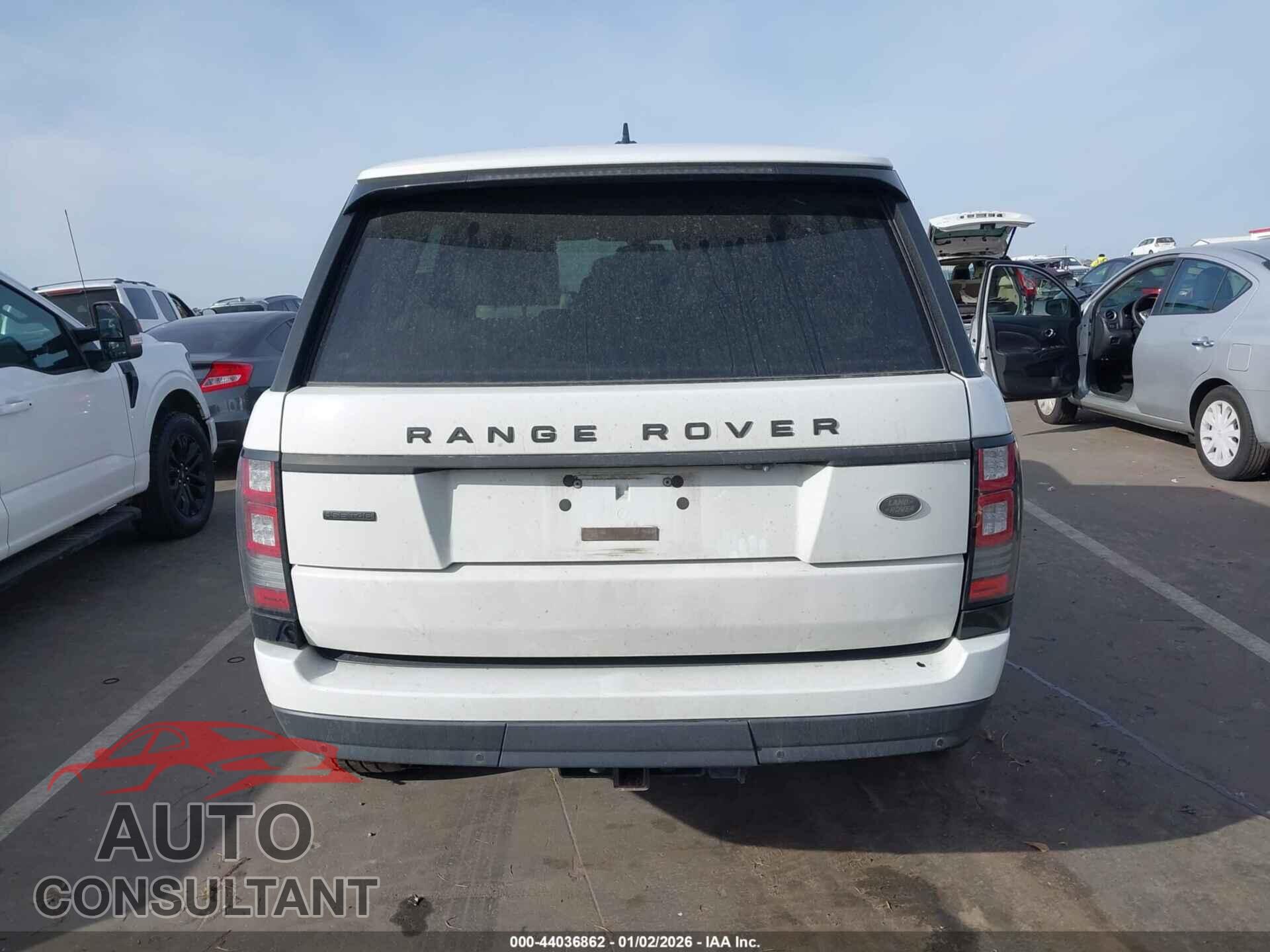 LAND ROVER RANGE ROVER 2016 - SALGS2KF9GA319030
