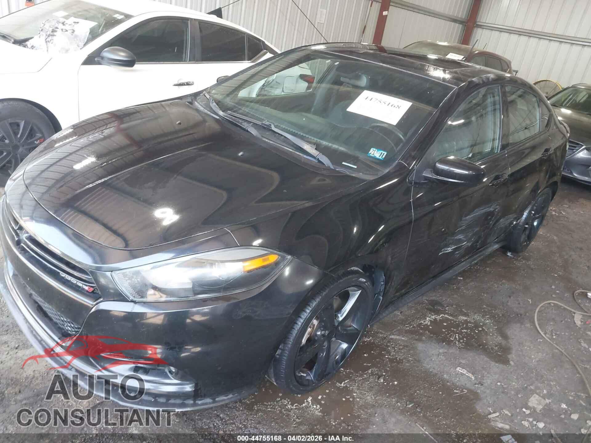 DODGE DART 2015 - 1C3CDFBBXFD181200