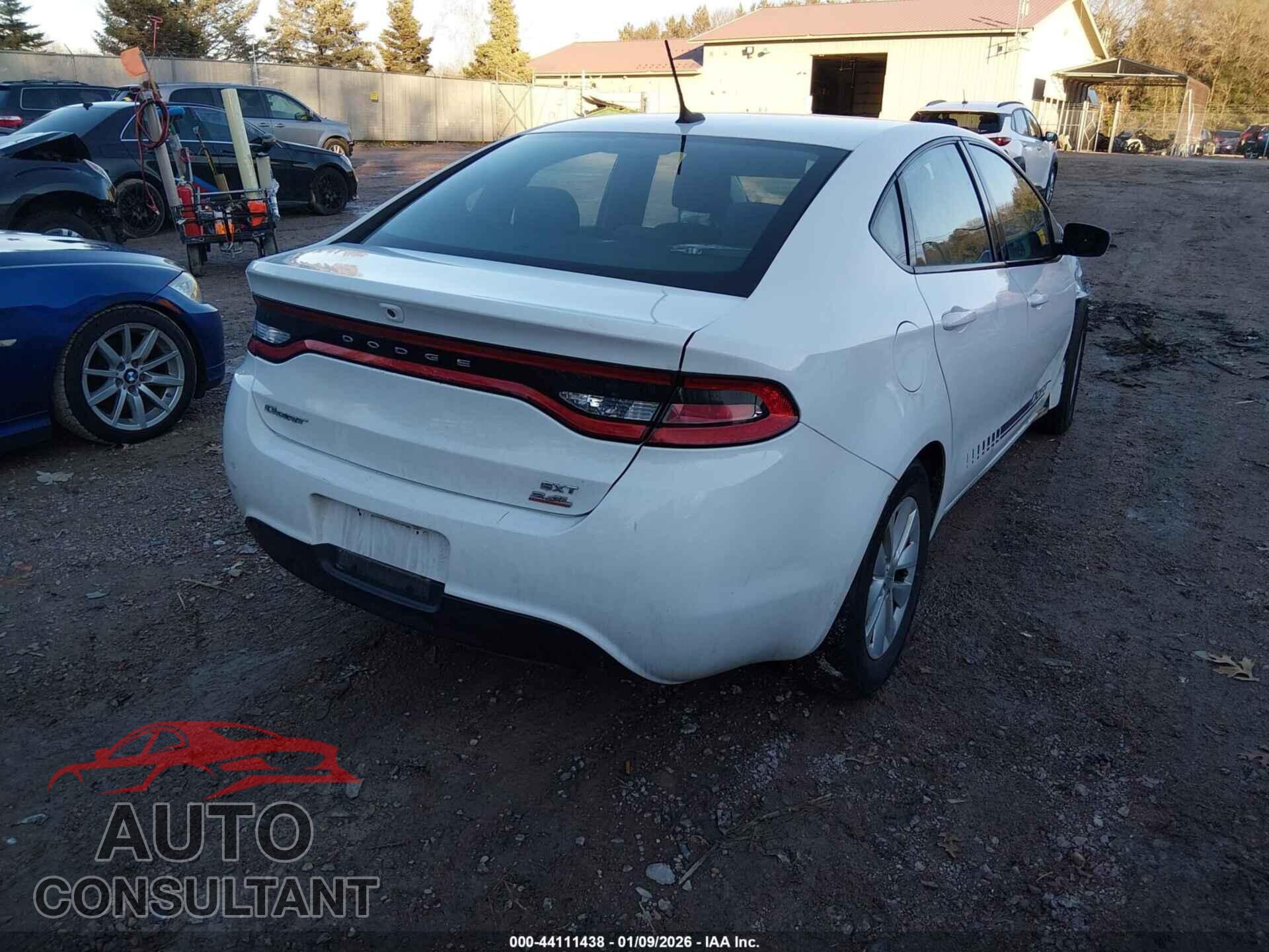 DODGE DART 2014 - 1C3CDFBB1ED877426