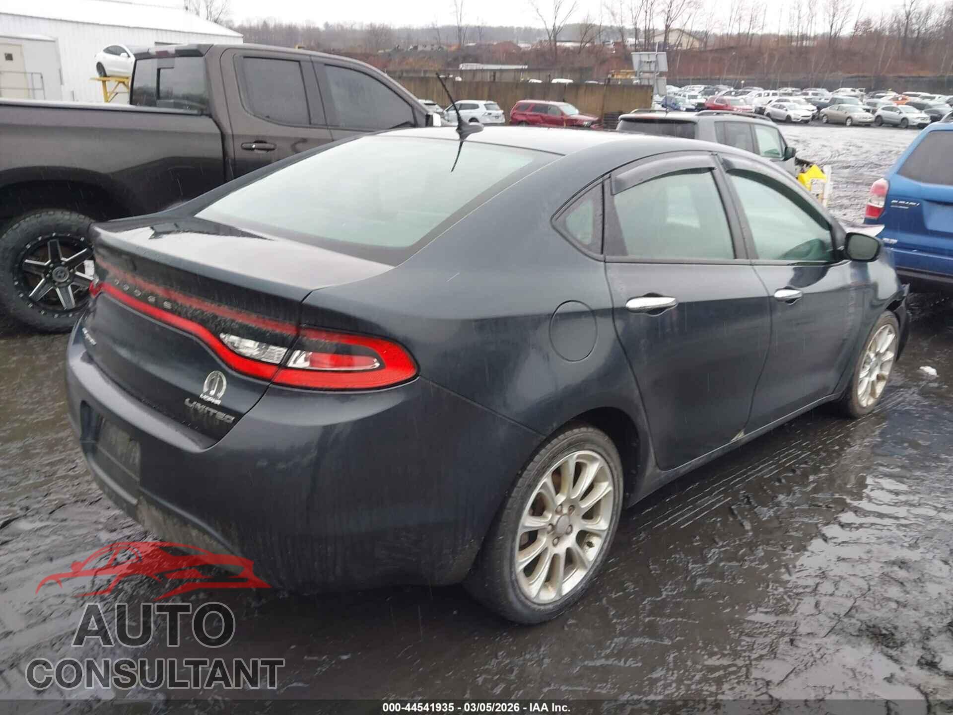 DODGE DART 2013 - 1C3CDFCA8DD342940