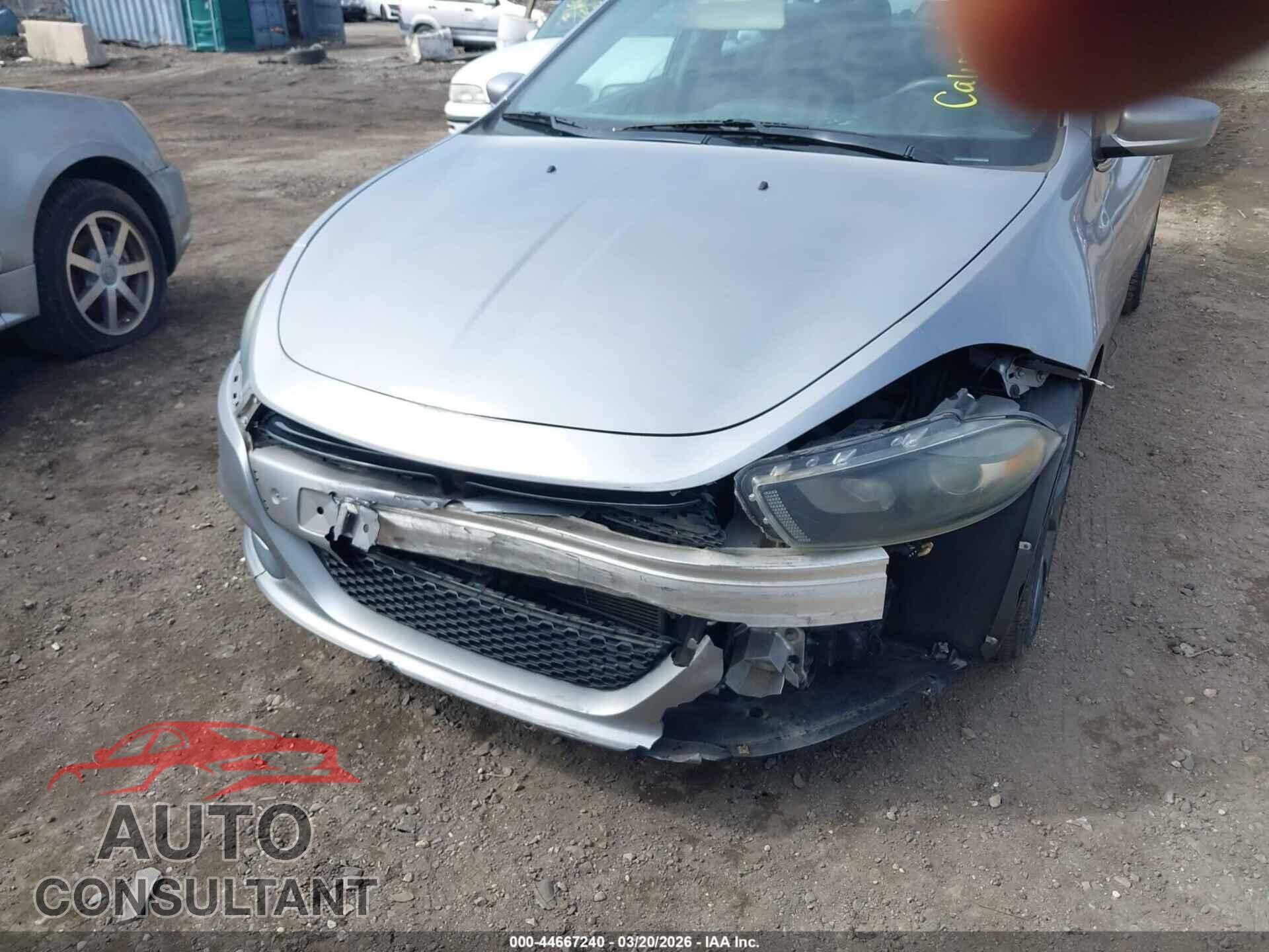 DODGE DART 2016 - 1C3CDFAA5GD577982