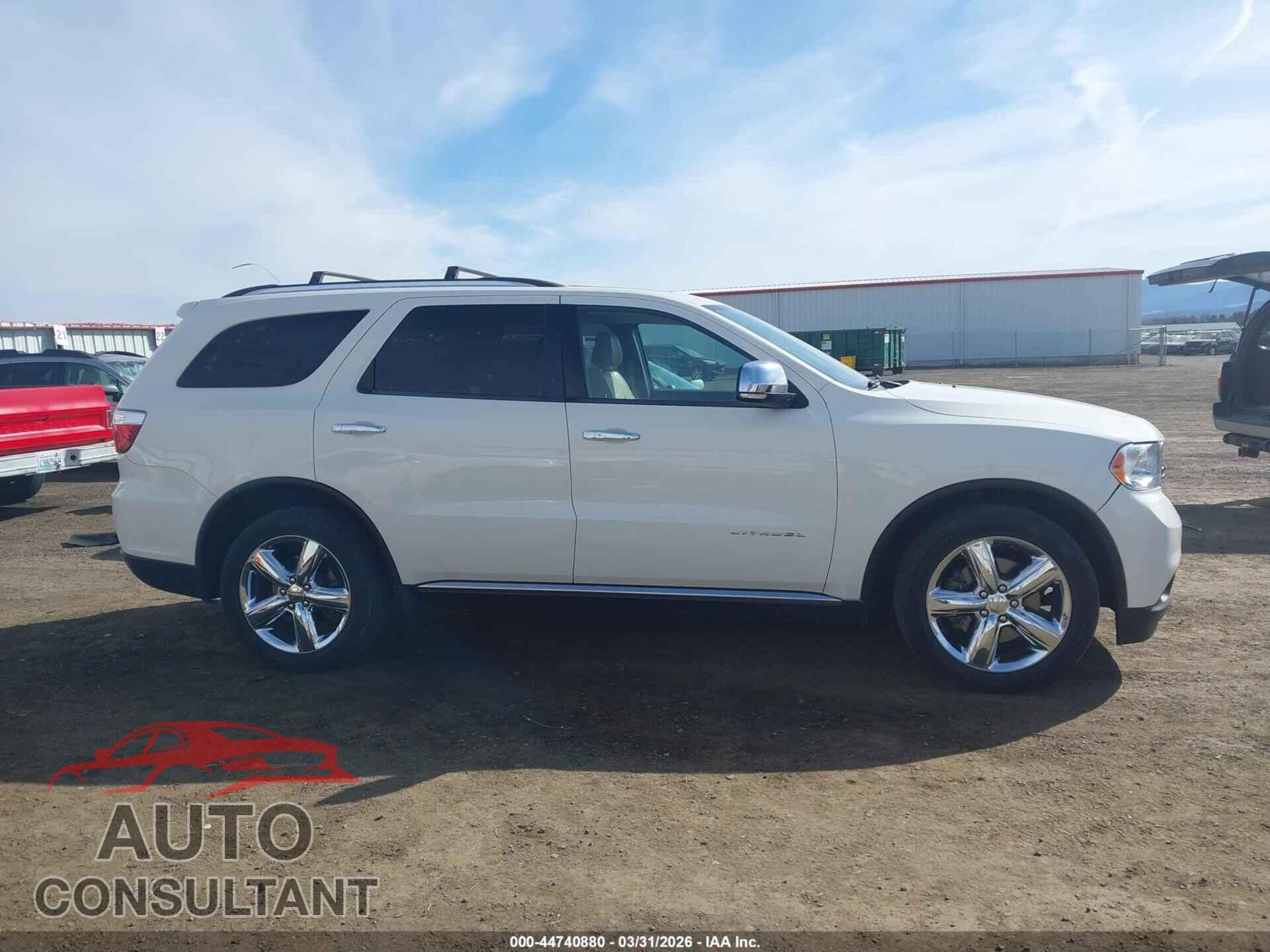 DODGE DURANGO 2012 - 1C4SDJET3CC282921
