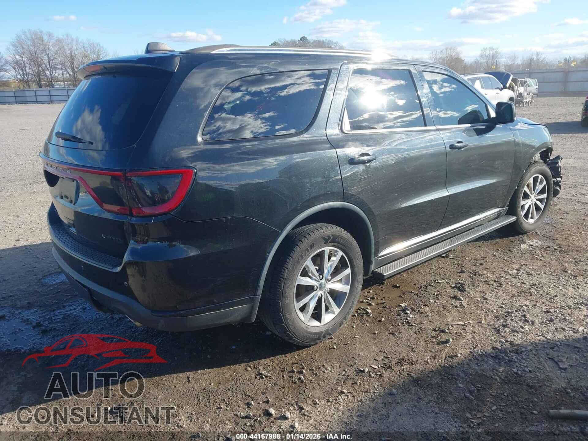 DODGE DURANGO 2016 - 1C4RDJDG3GC477104