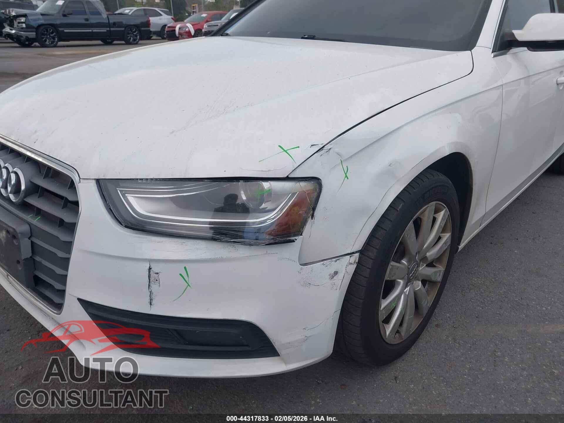 AUDI A4 2013 - WAUAFAFL0DN050865