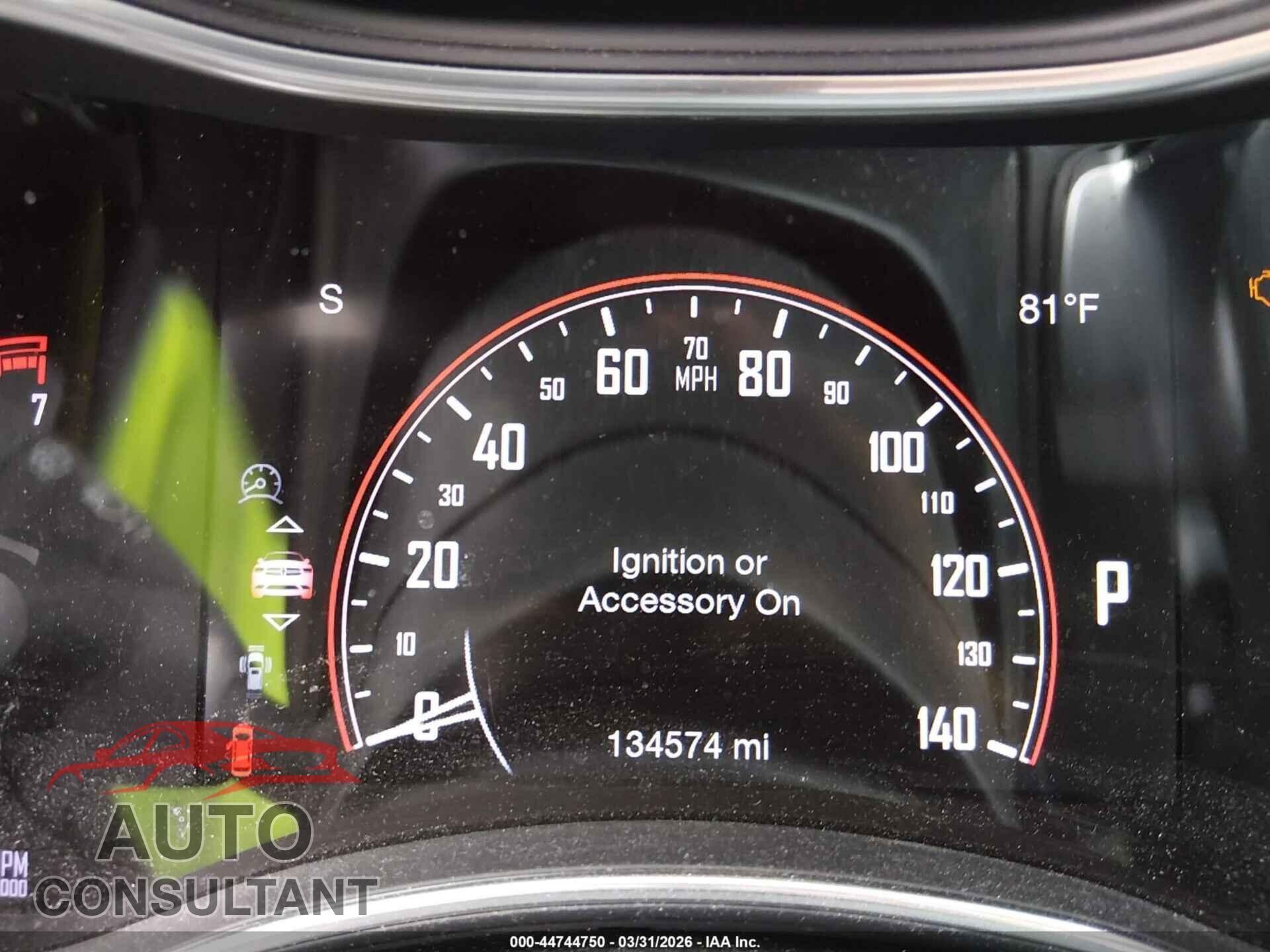 DODGE DURANGO 2017 - 1C4RDHEG1HC823756