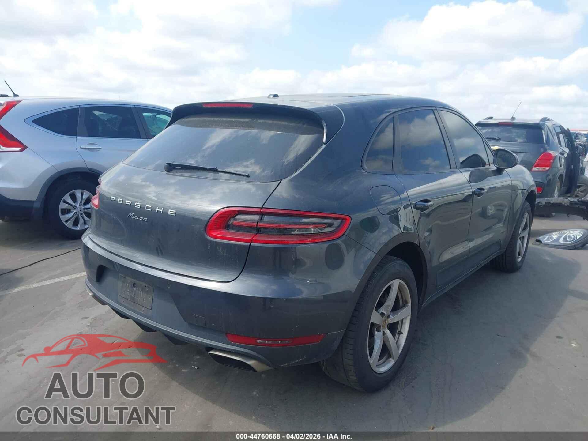 PORSCHE MACAN 2017 - WP1AA2A57HLB81694