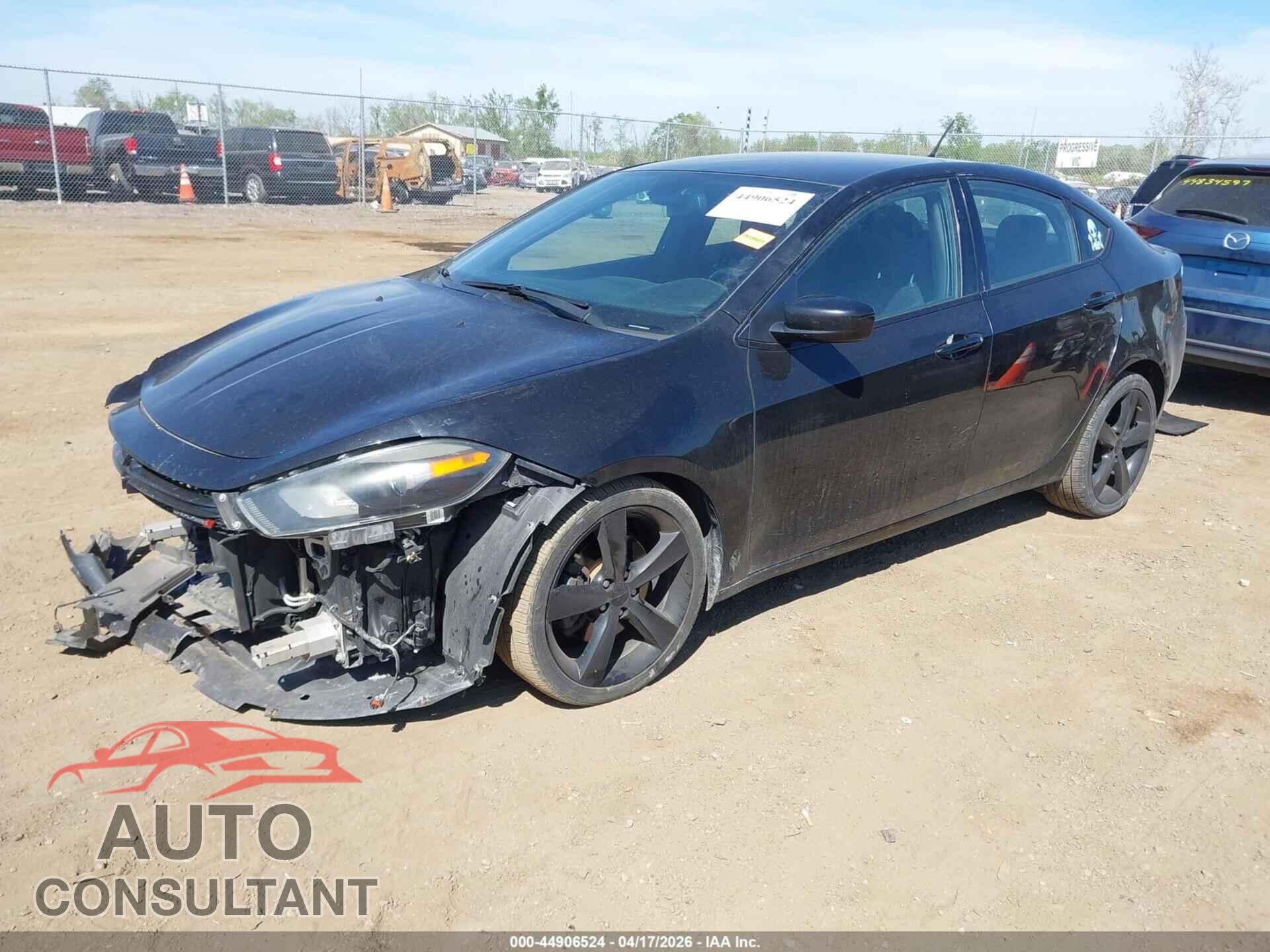 DODGE DART 2015 - 1C3CDFBB0FD337731