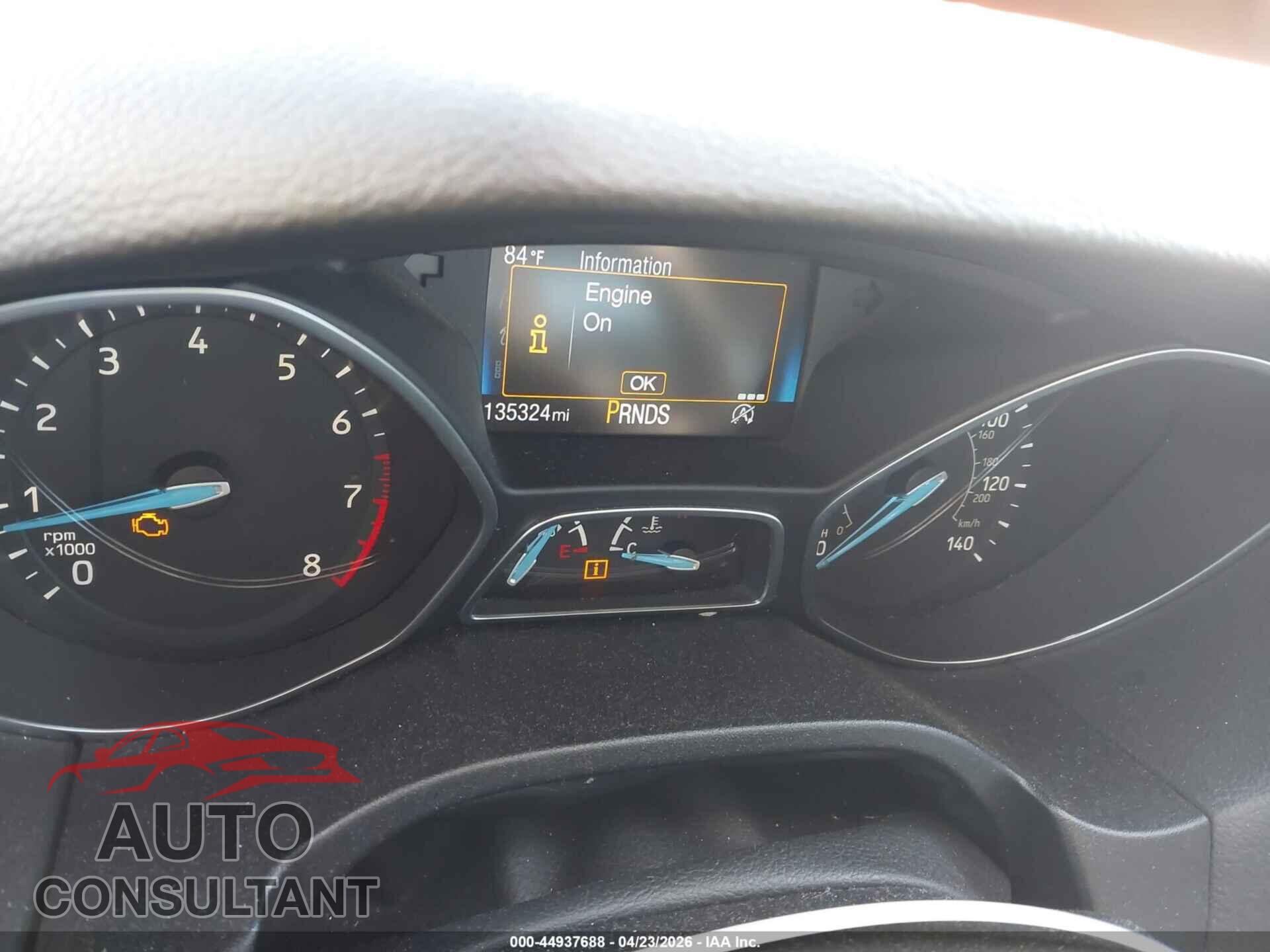 FORD FOCUS 2017 - 1FADP3FEXHL269981