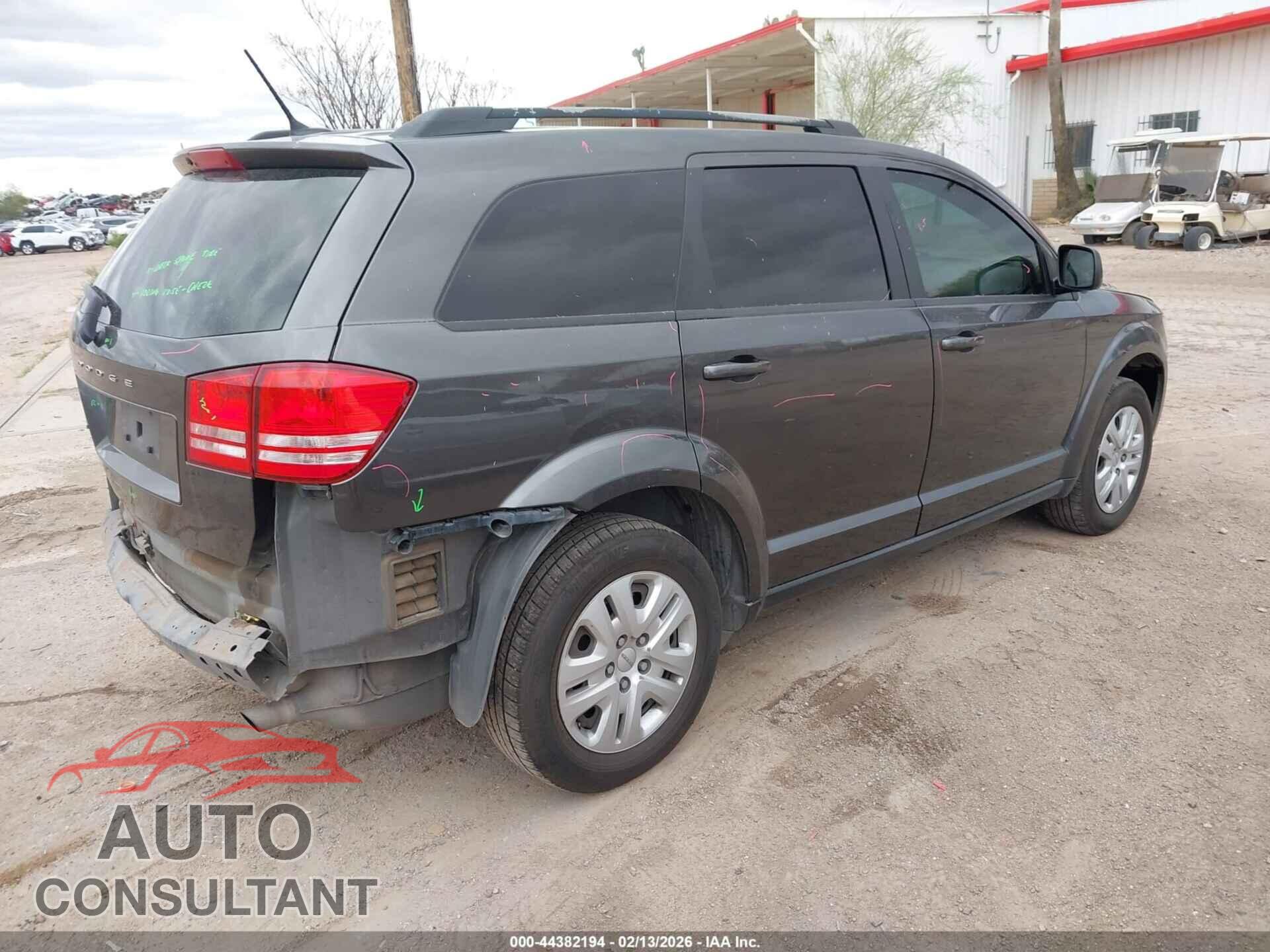DODGE JOURNEY 2017 - 3C4PDCAB8HT544877