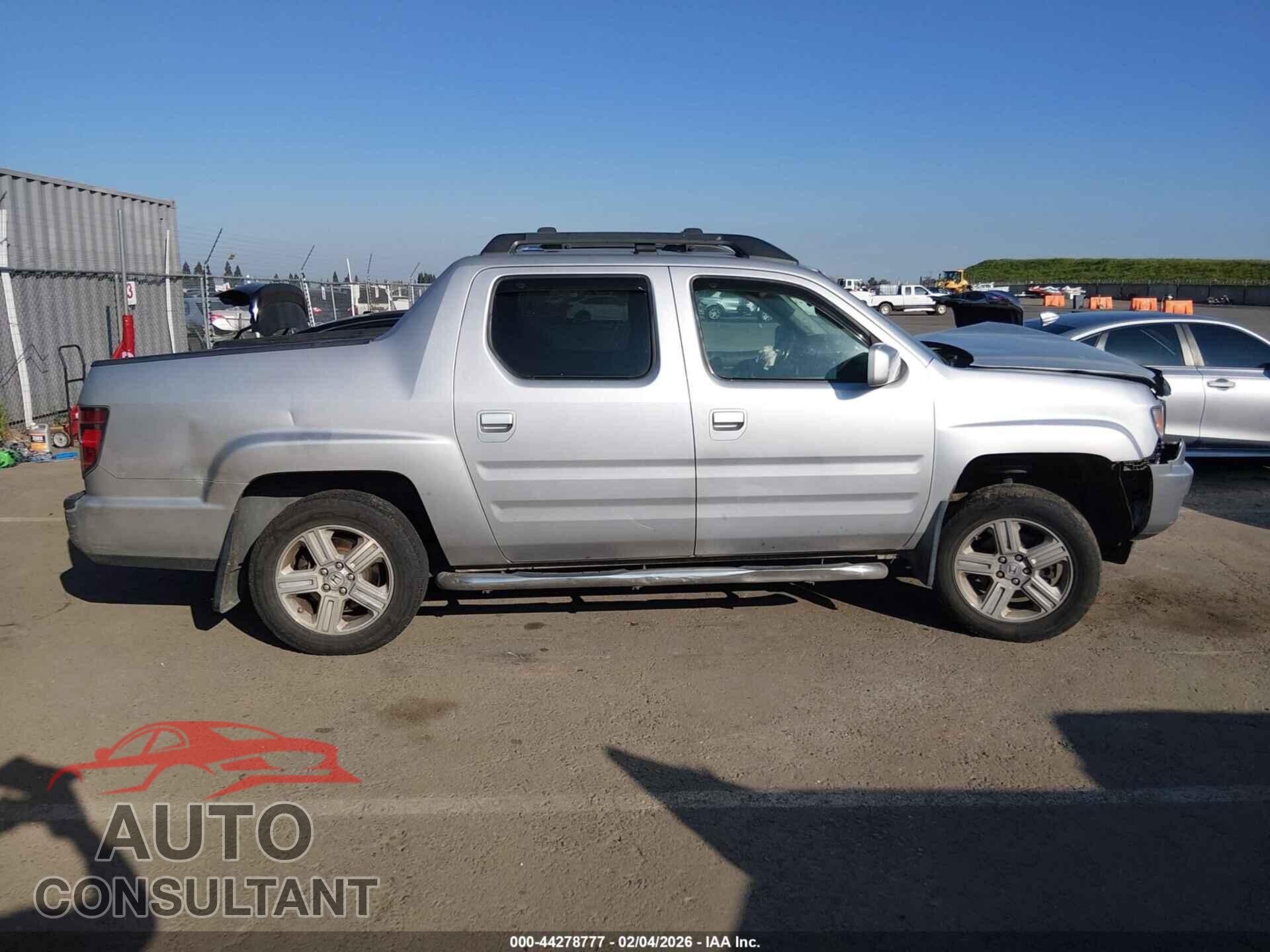 HONDA RIDGELINE 2013 - 5FPYK1F5XDB018316
