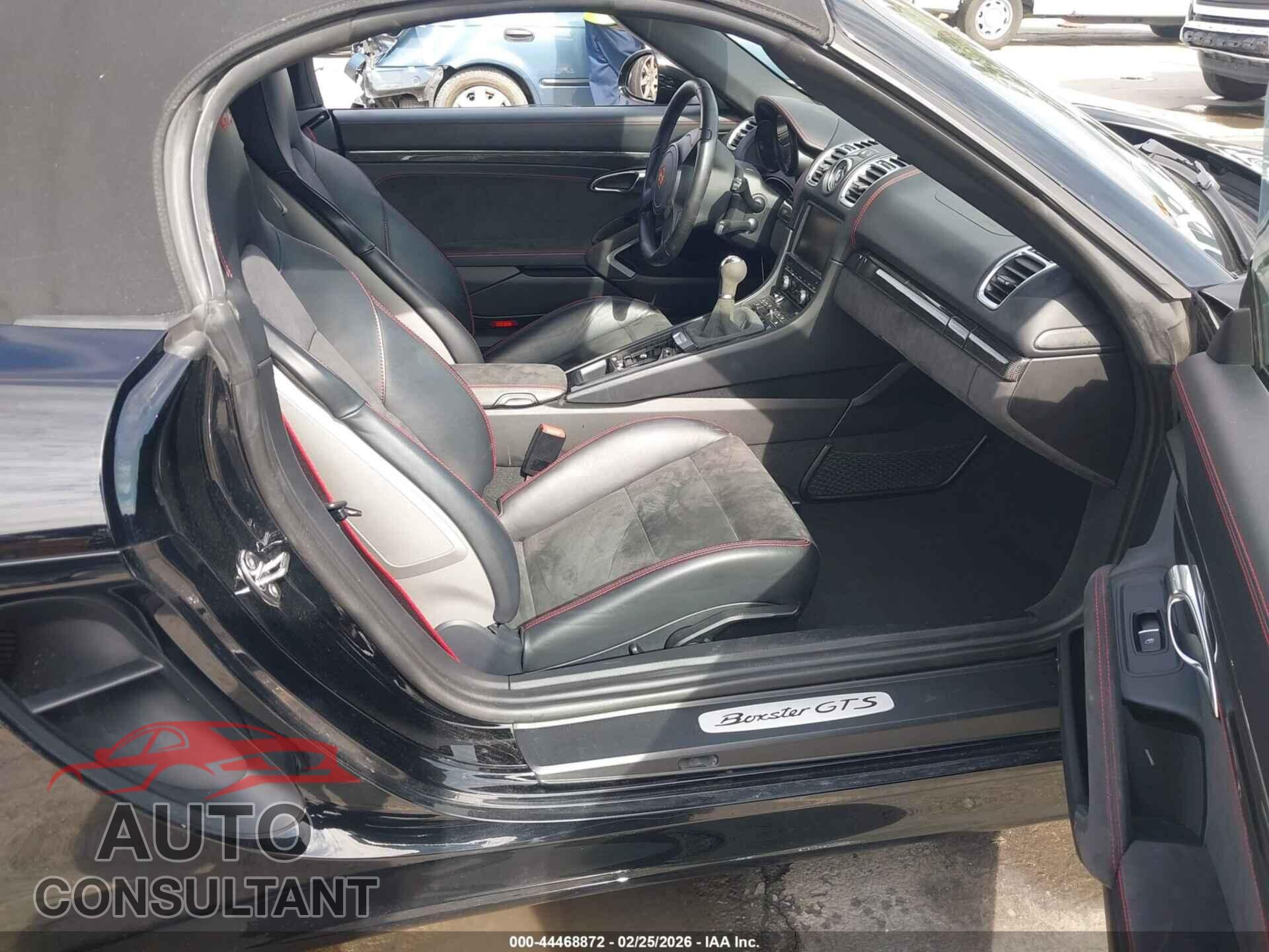 PORSCHE BOXSTER 2015 - WP0CB2A81FS140384