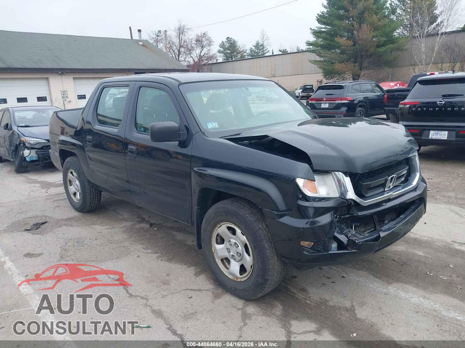 HONDA RIDGELINE 2011 - 5FPYK1F27BB009561