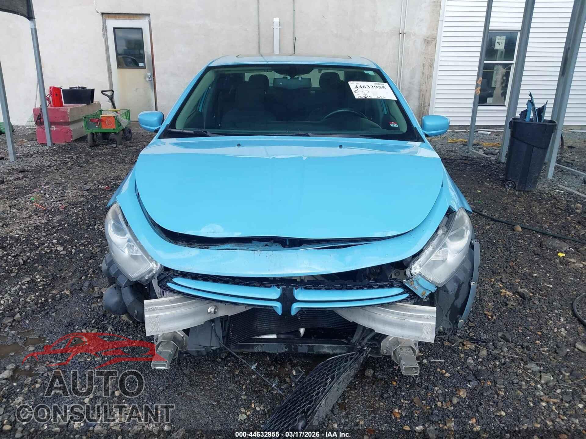DODGE DART 2013 - 1C3CDFBA3DD224960
