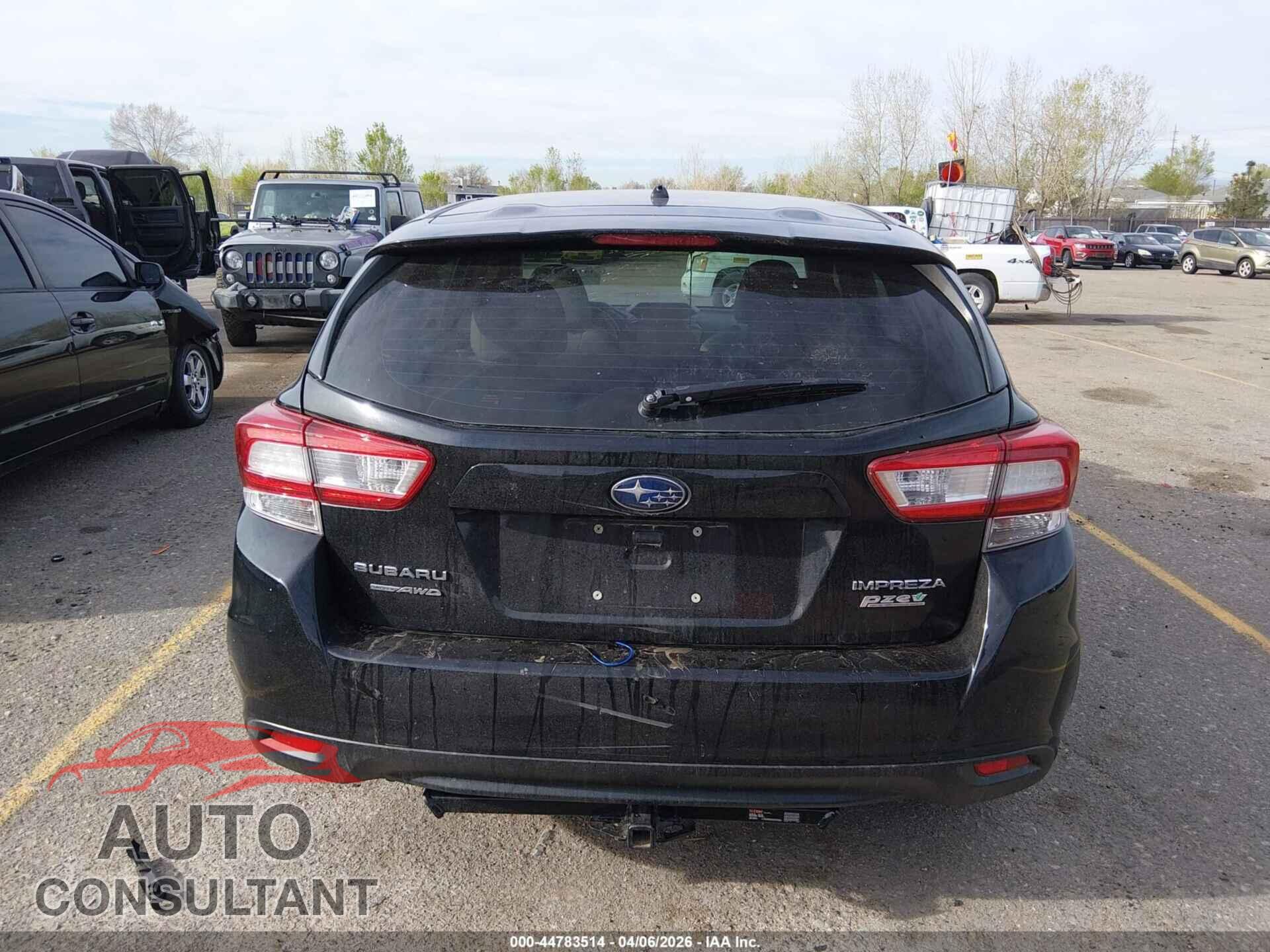 SUBARU IMPREZA 2017 - 4S3GTAA63H1754370