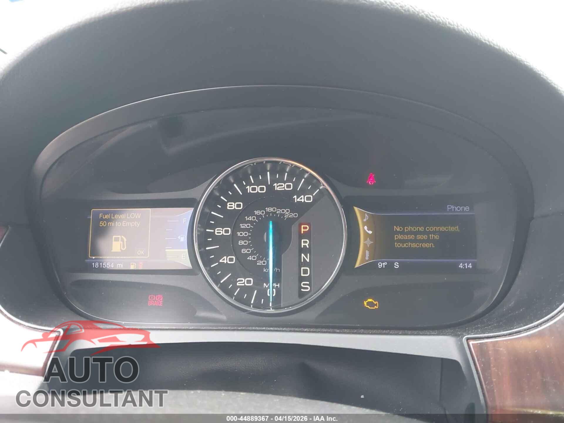 FORD EDGE 2013 - 2FMDK3KC6DBB10958