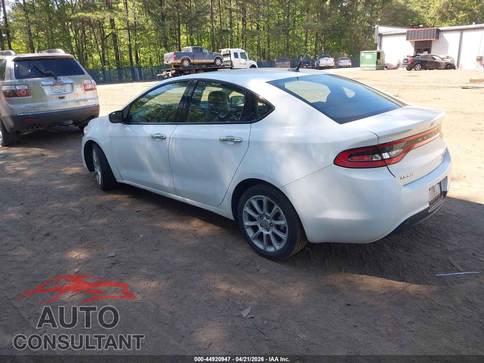 DODGE DART 2014 - 1C3CDFCB3ED677176