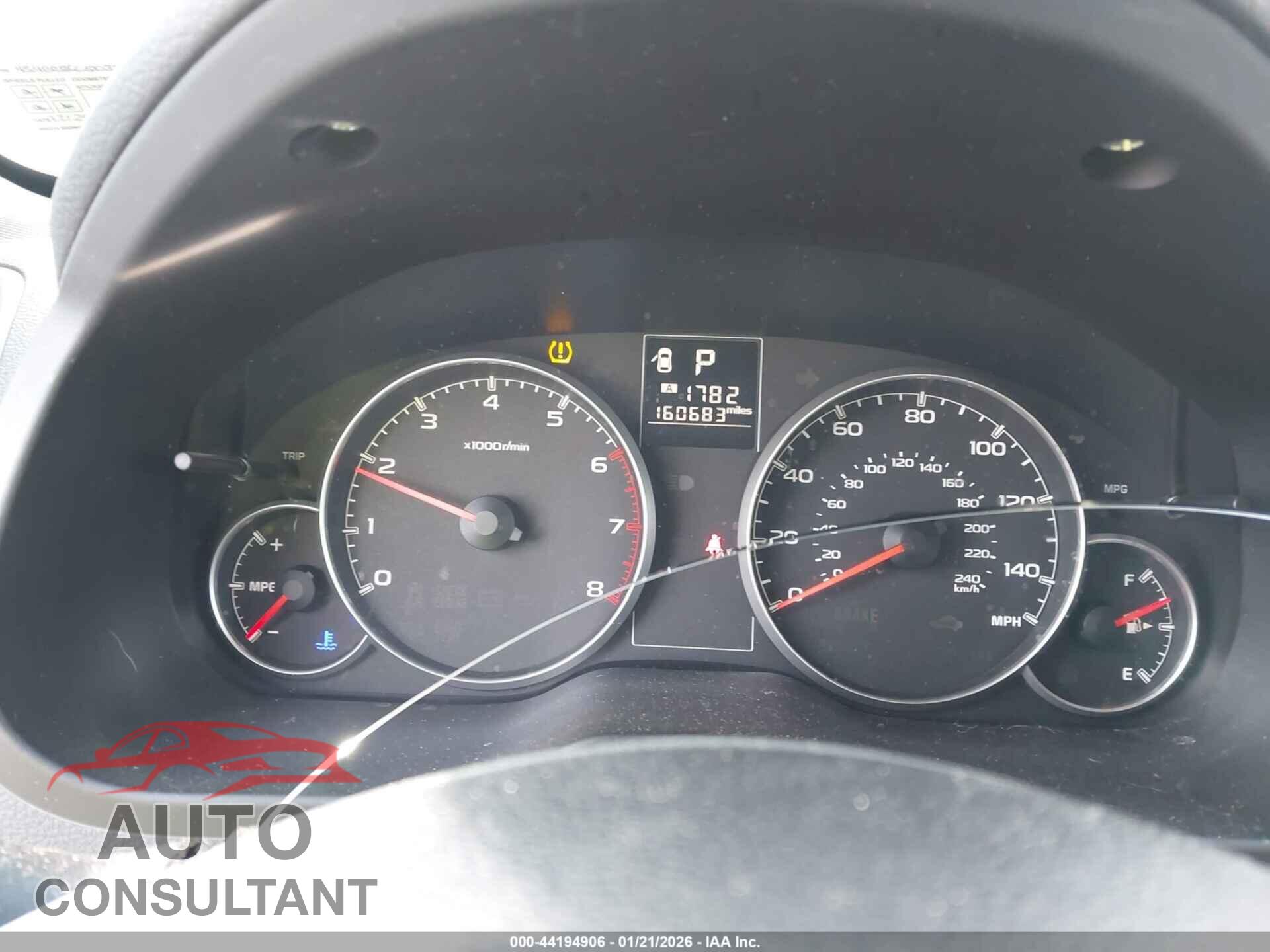 SUBARU OUTBACK 2013 - 4S4BRBCC5D3291594