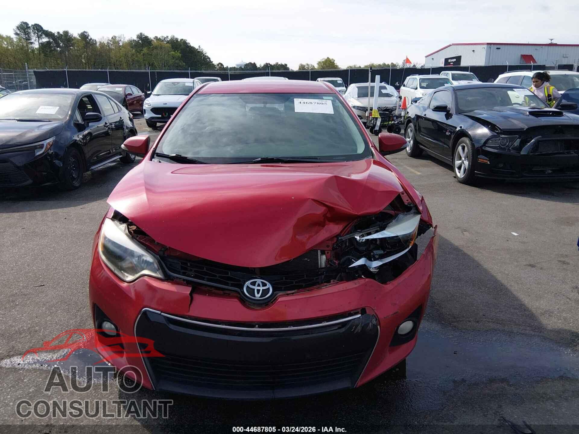 TOYOTA COROLLA 2014 - 2T1BURHEXEC008959