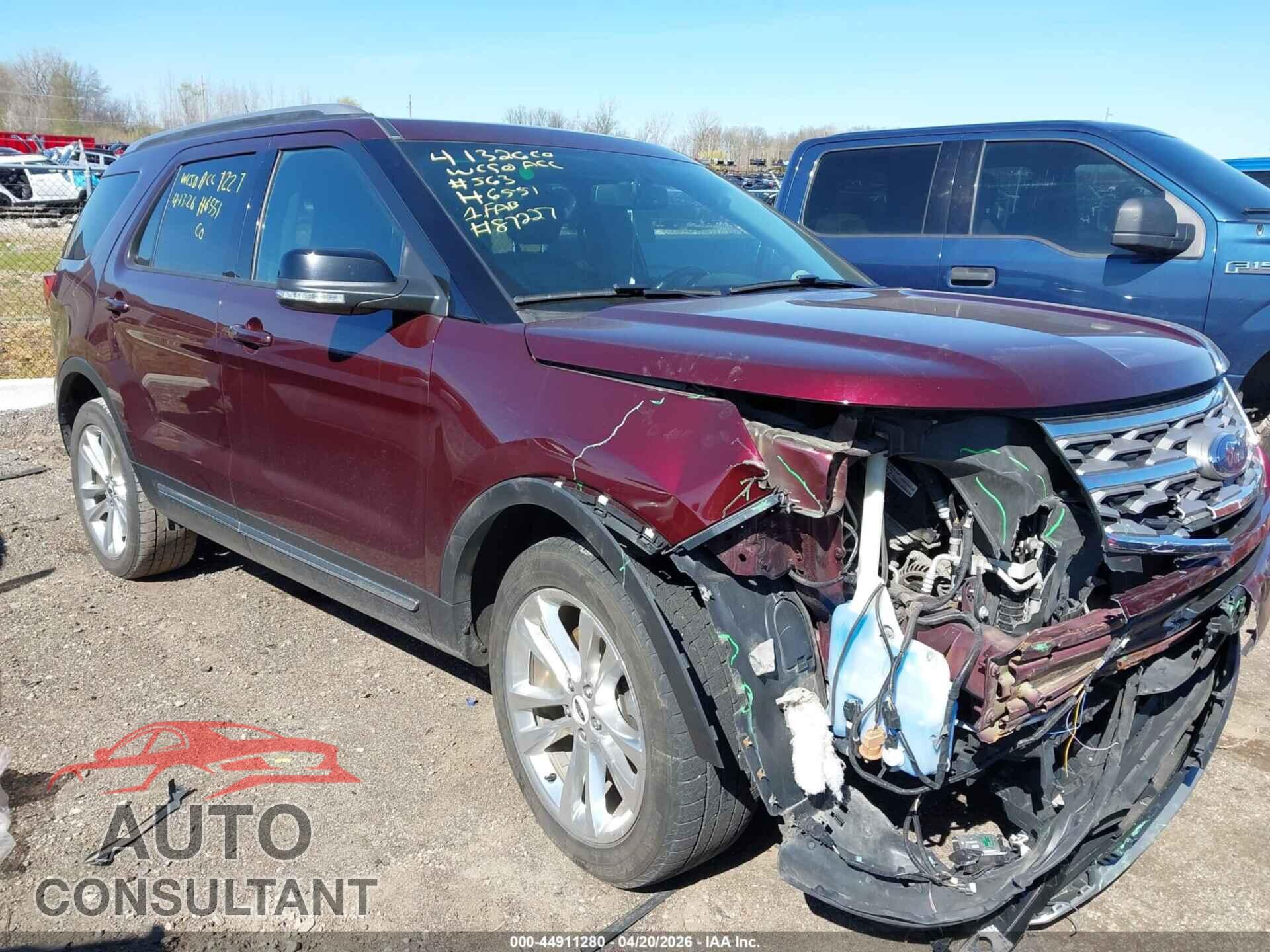 FORD EXPLORER 2018 - 1FM5K8D82JGB87227