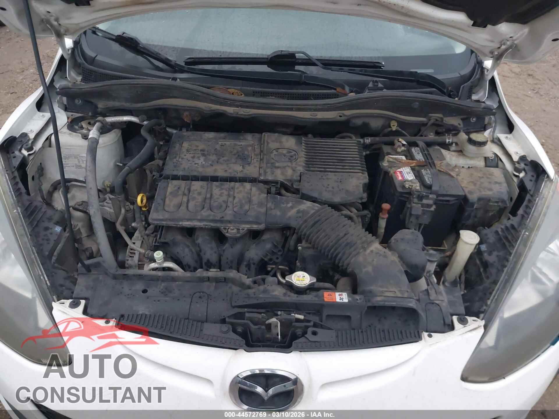 MAZDA MAZDA2 2012 - JM1DE1KY4C0150855