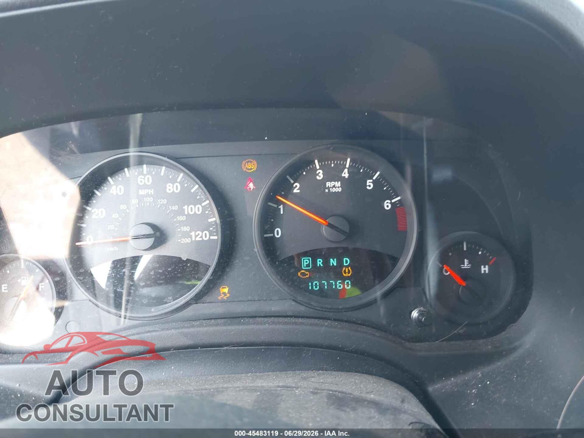 JEEP COMPASS 2013 - 1C4NJDEB6DD236302