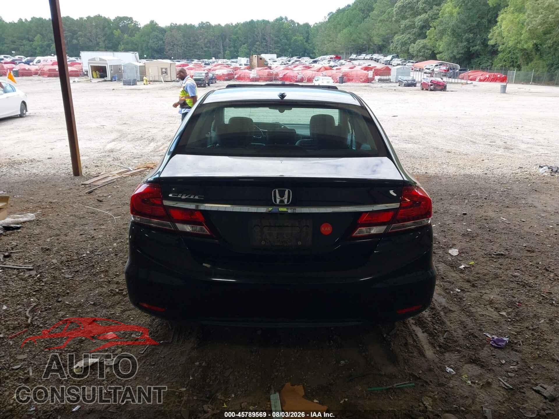 HONDA CIVIC 2013 - 19XFB2F94DE023140