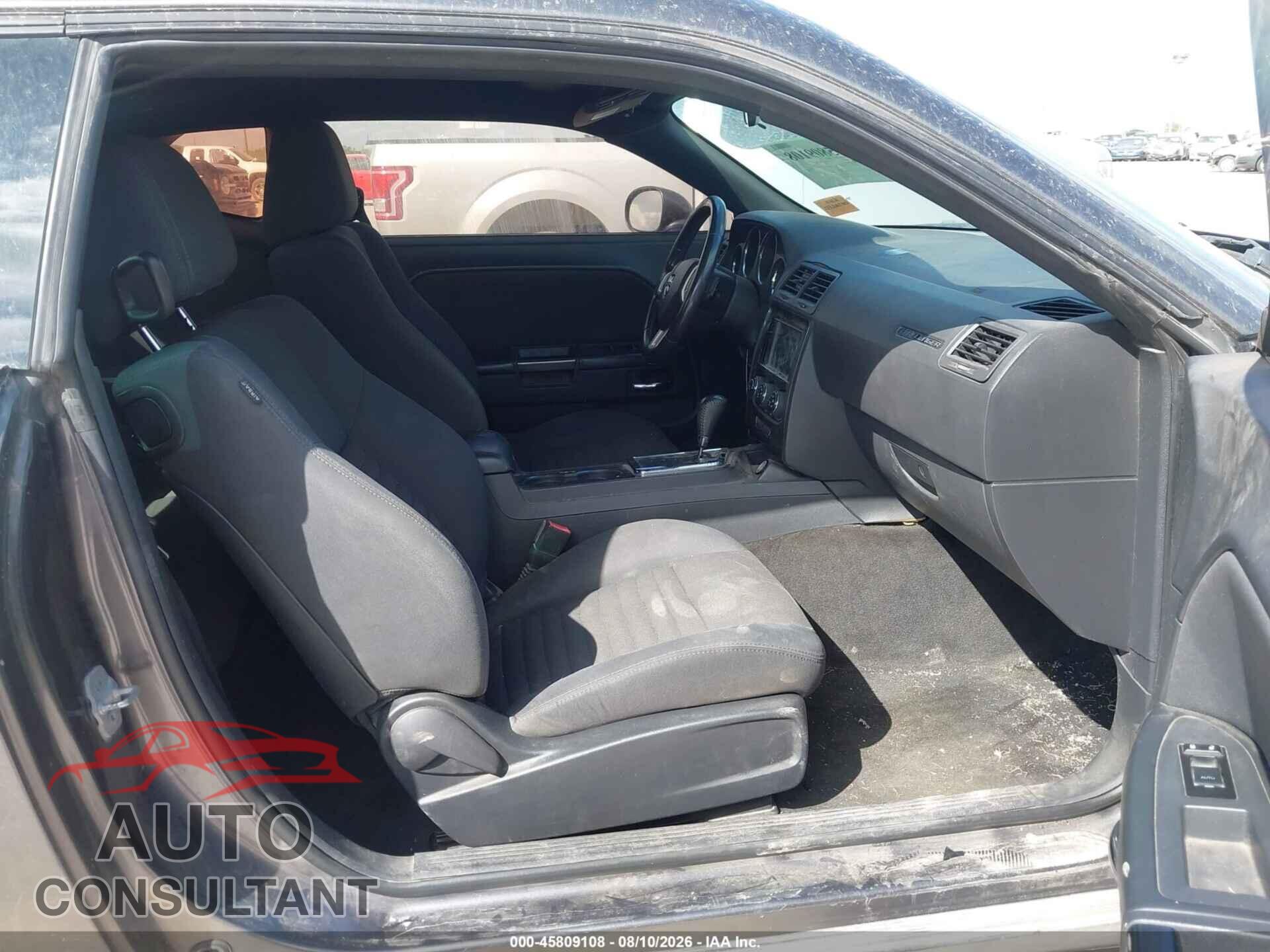 DODGE CHALLENGER 2013 - 2C3CDYAG8DH607734