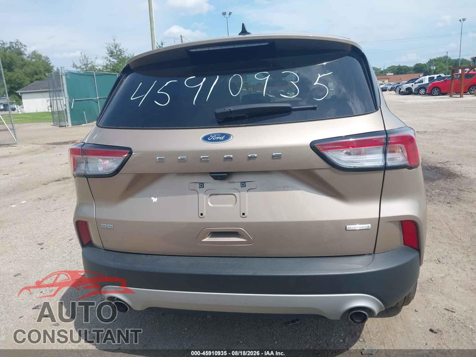FORD ESCAPE 2020 - 1FMCU0G68LUA51167
