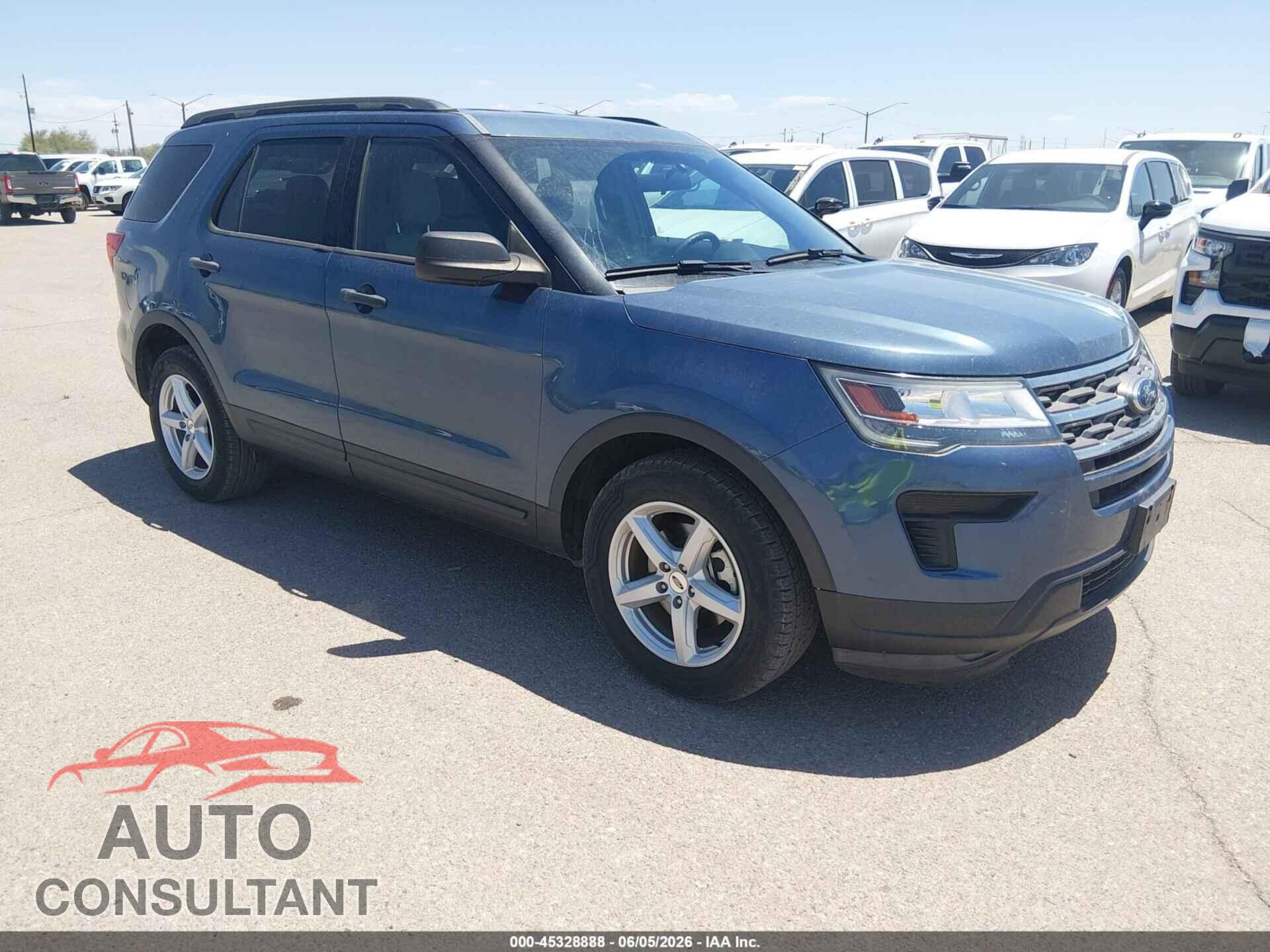 FORD EXPLORER 2018 - 1FM5K7B88JGB81624