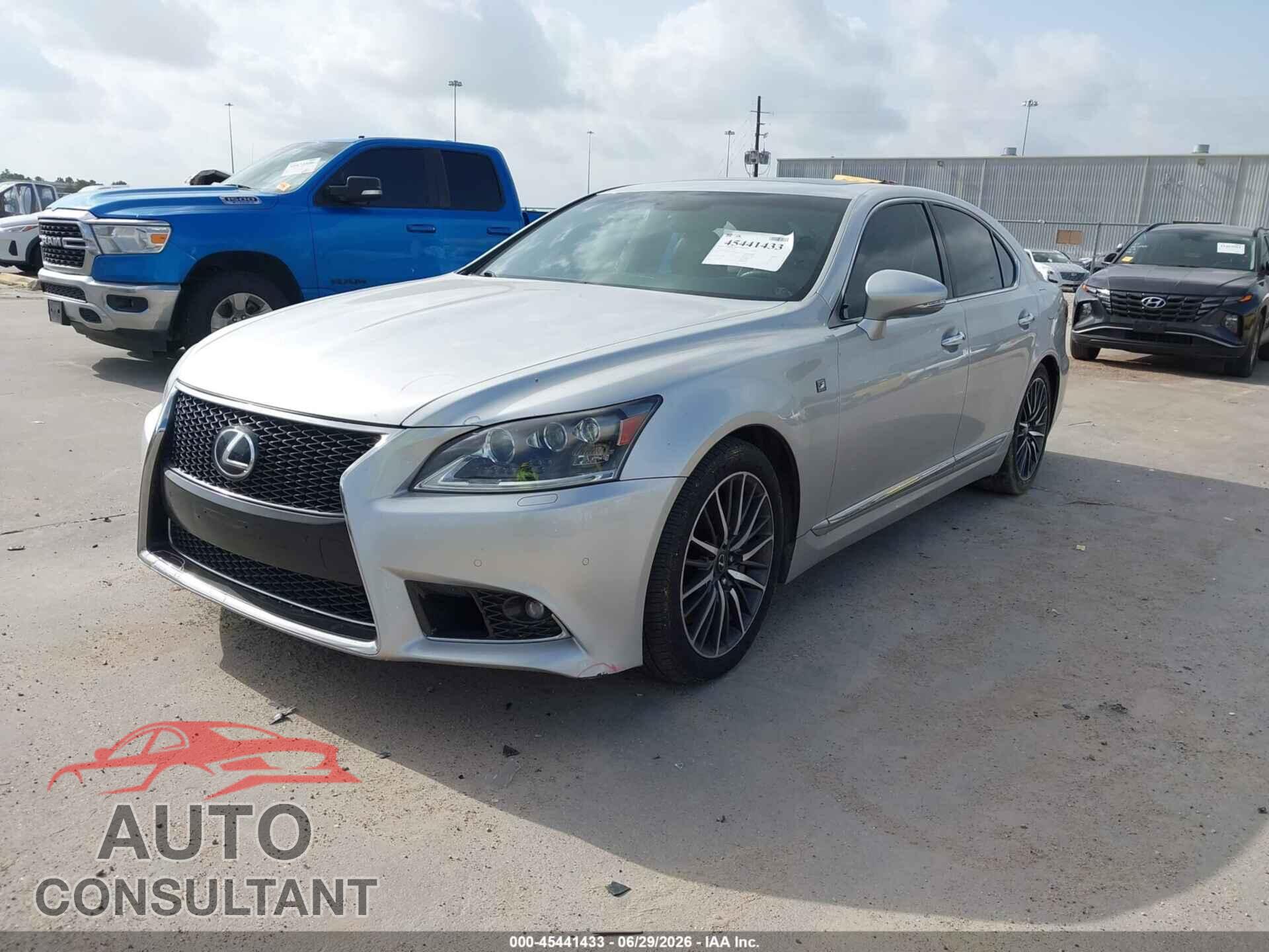 LEXUS LS 460 2013 - JTHBL5EF6D5114716