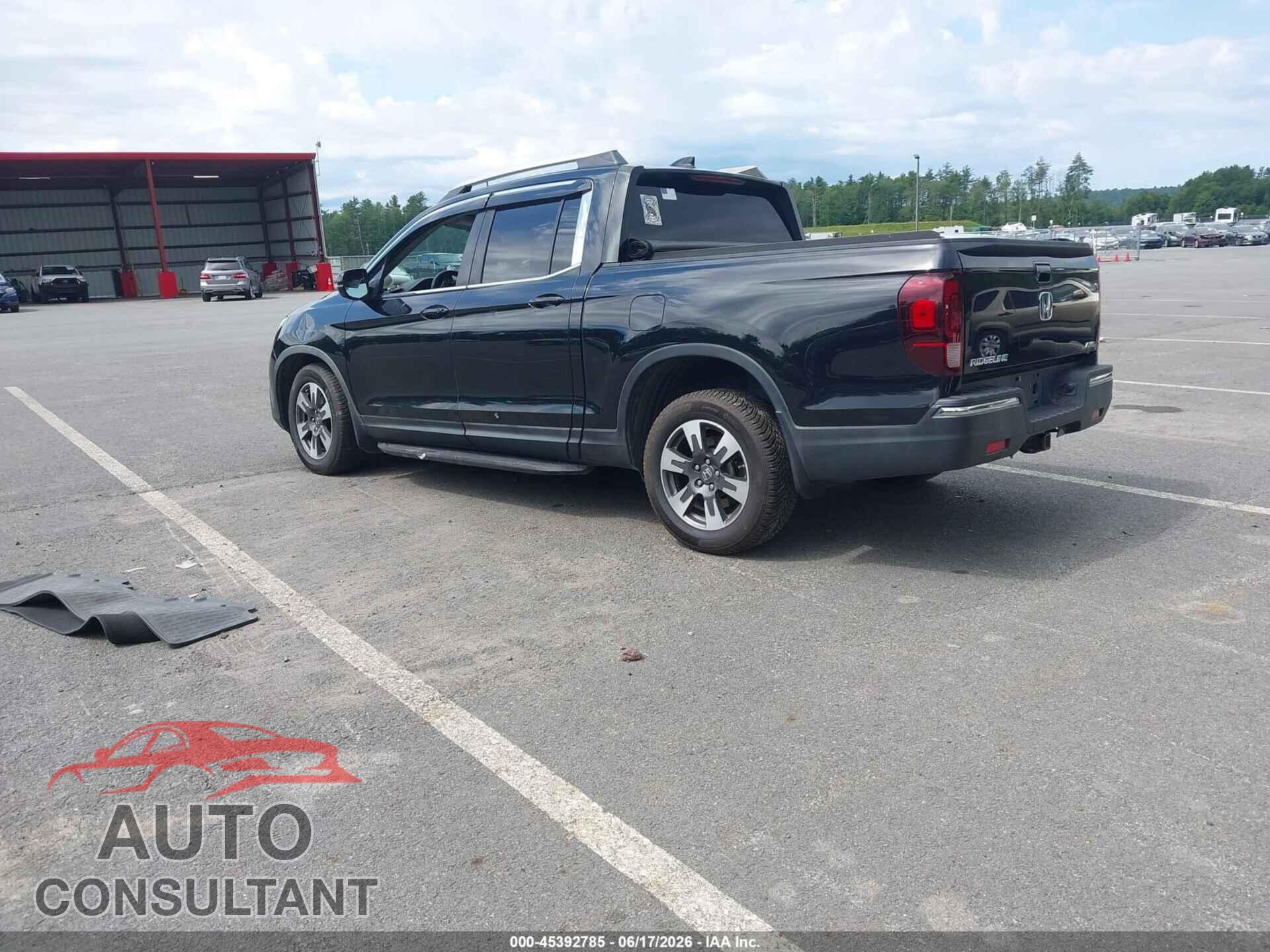 HONDA RIDGELINE 2017 - 5FPYK3F64HB003398