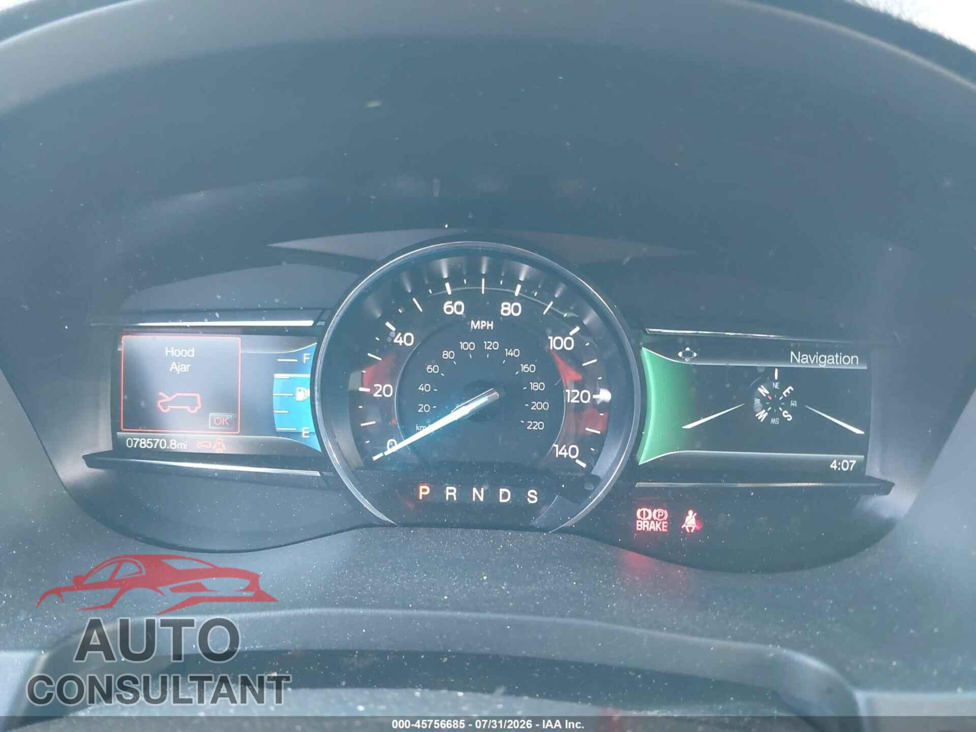 FORD EXPLORER 2018 - 1FM5K8F84JGB14339