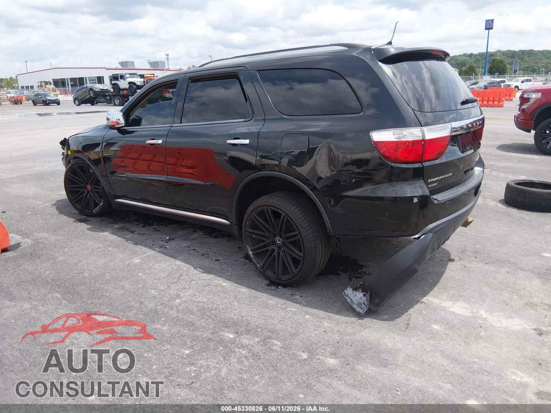 DODGE DURANGO 2013 - 1C4RDJEG3DC608848