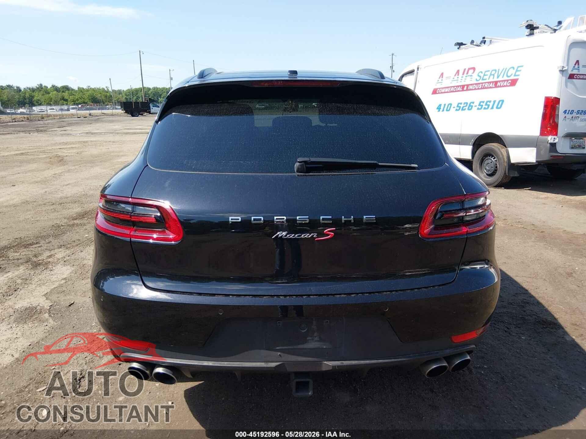 PORSCHE MACAN 2015 - WP1AB2A56FLB53802