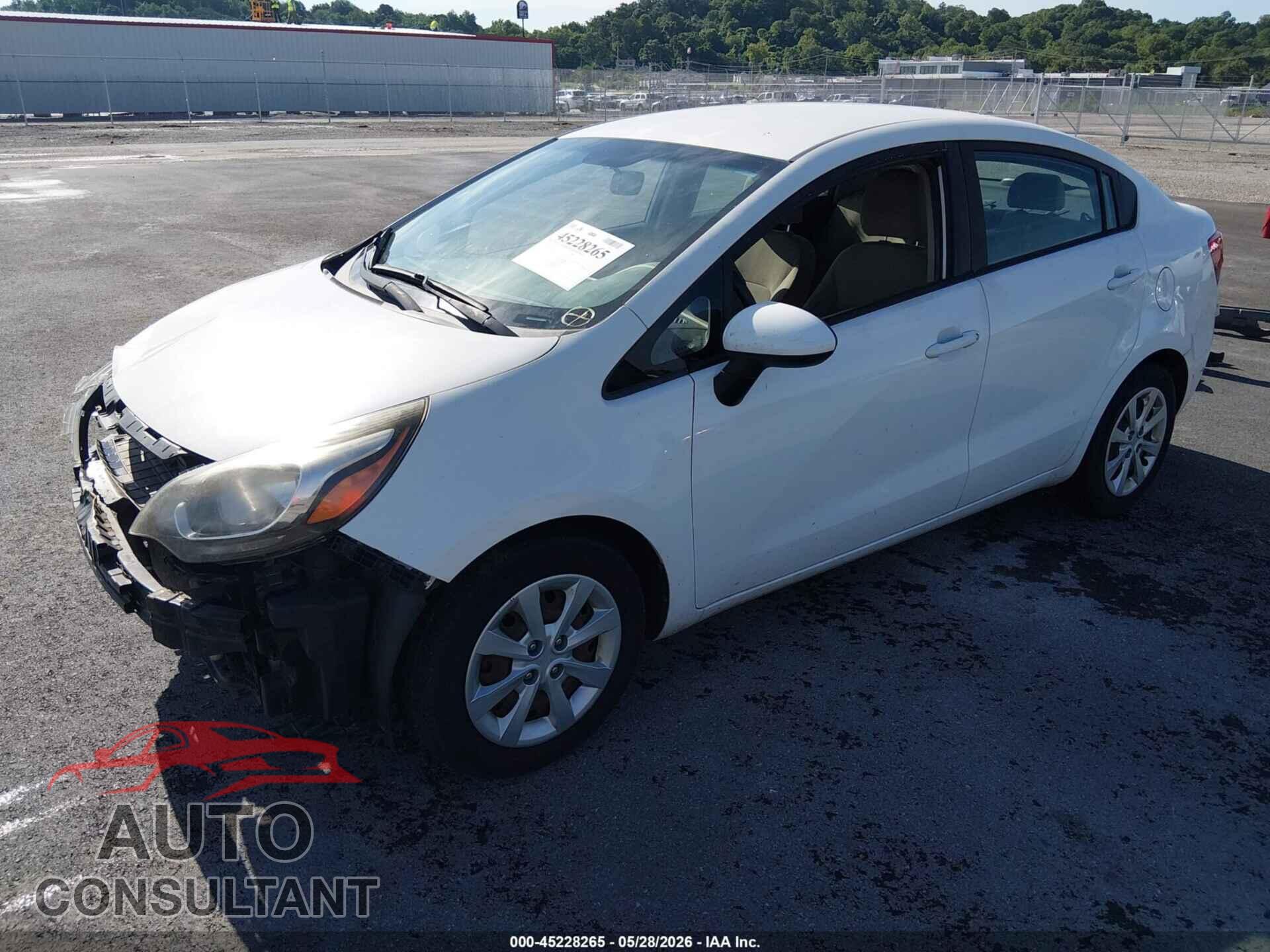 KIA RIO 2014 - KNADM4A34E6419878