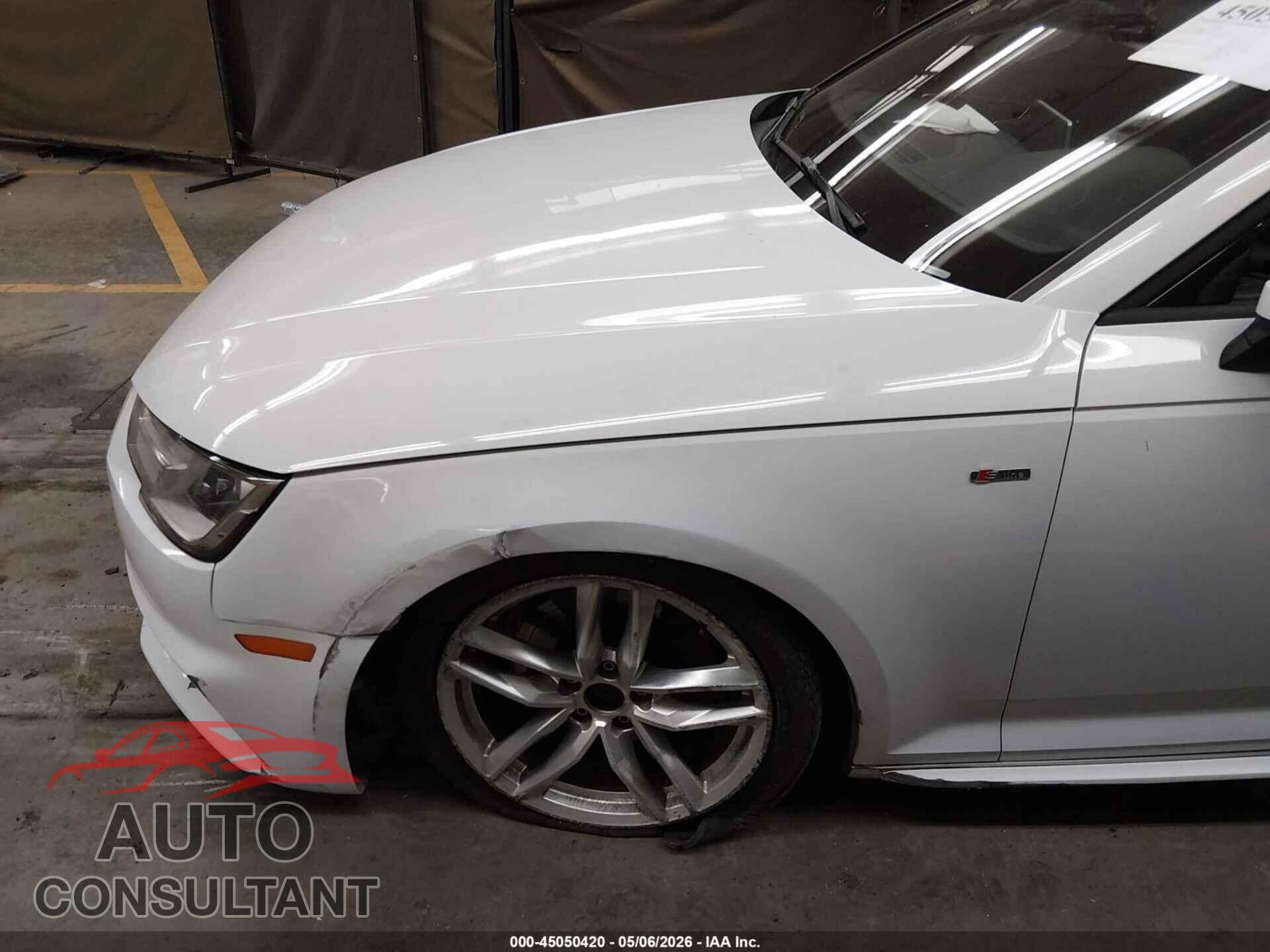 AUDI A4 2017 - WAUKMAF41HN058952