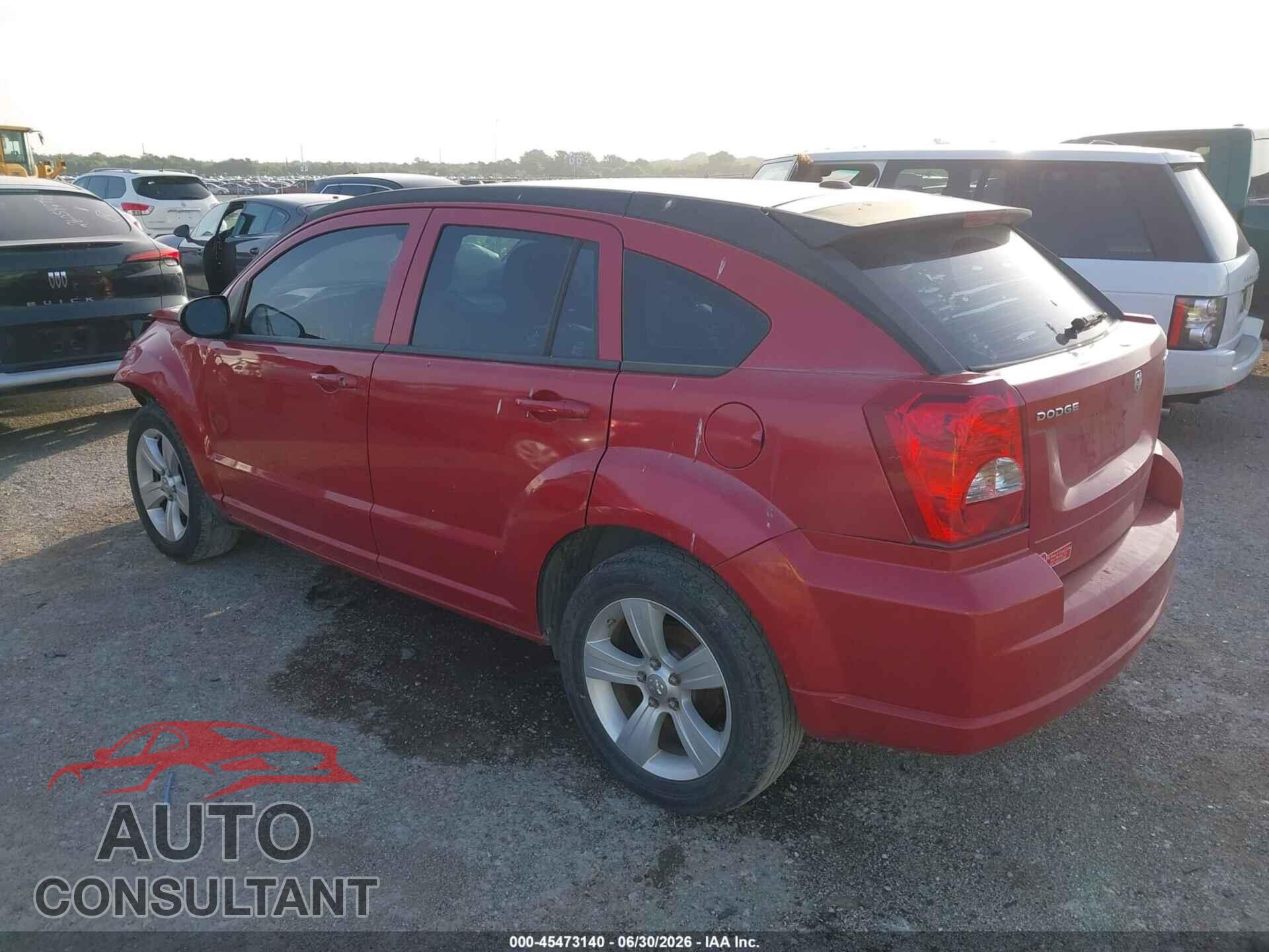 DODGE CALIBER 2012 - 1C3CDWDA6CD529350