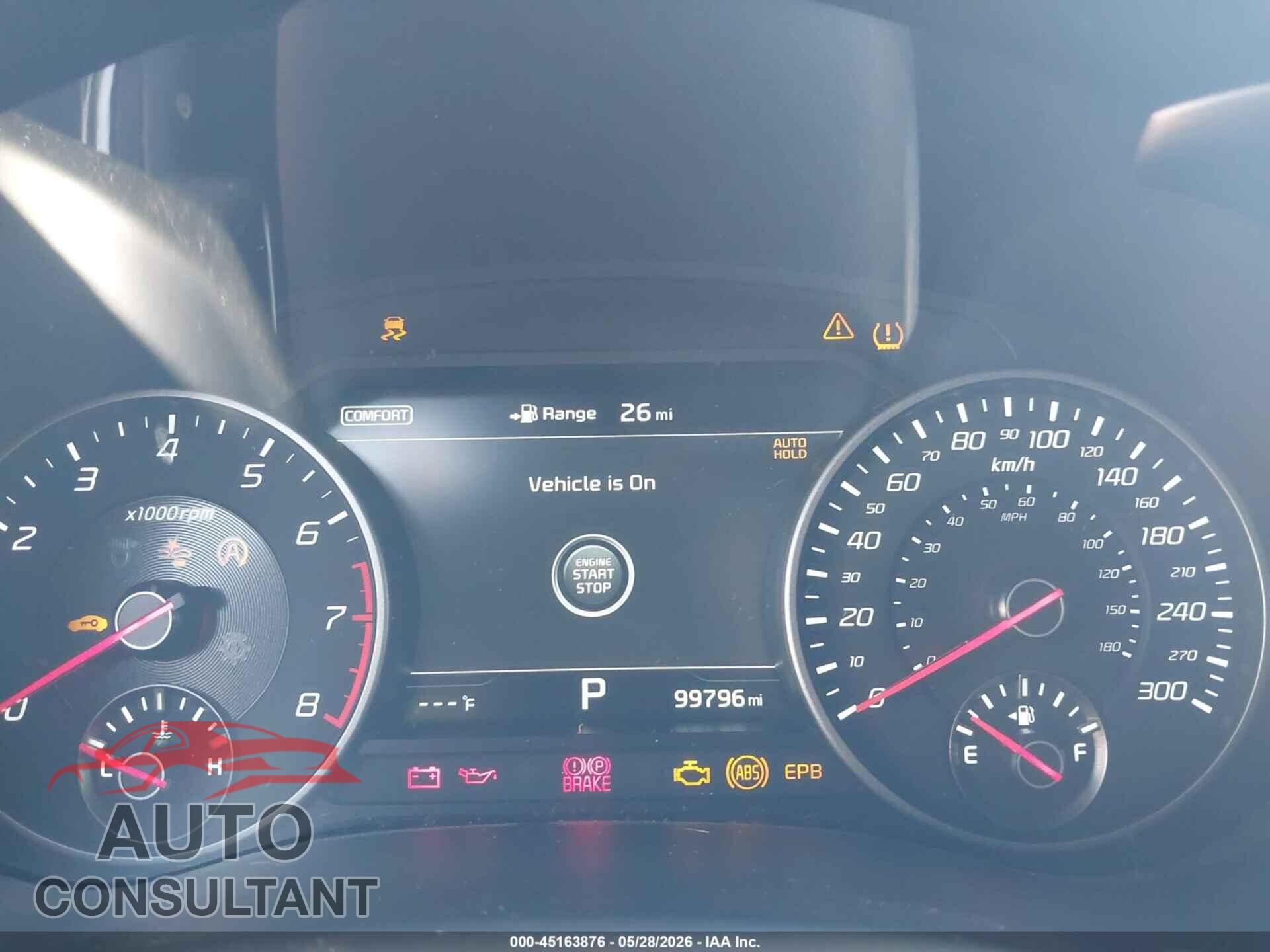 KIA STINGER 2018 - KNAE55LC5J6027667