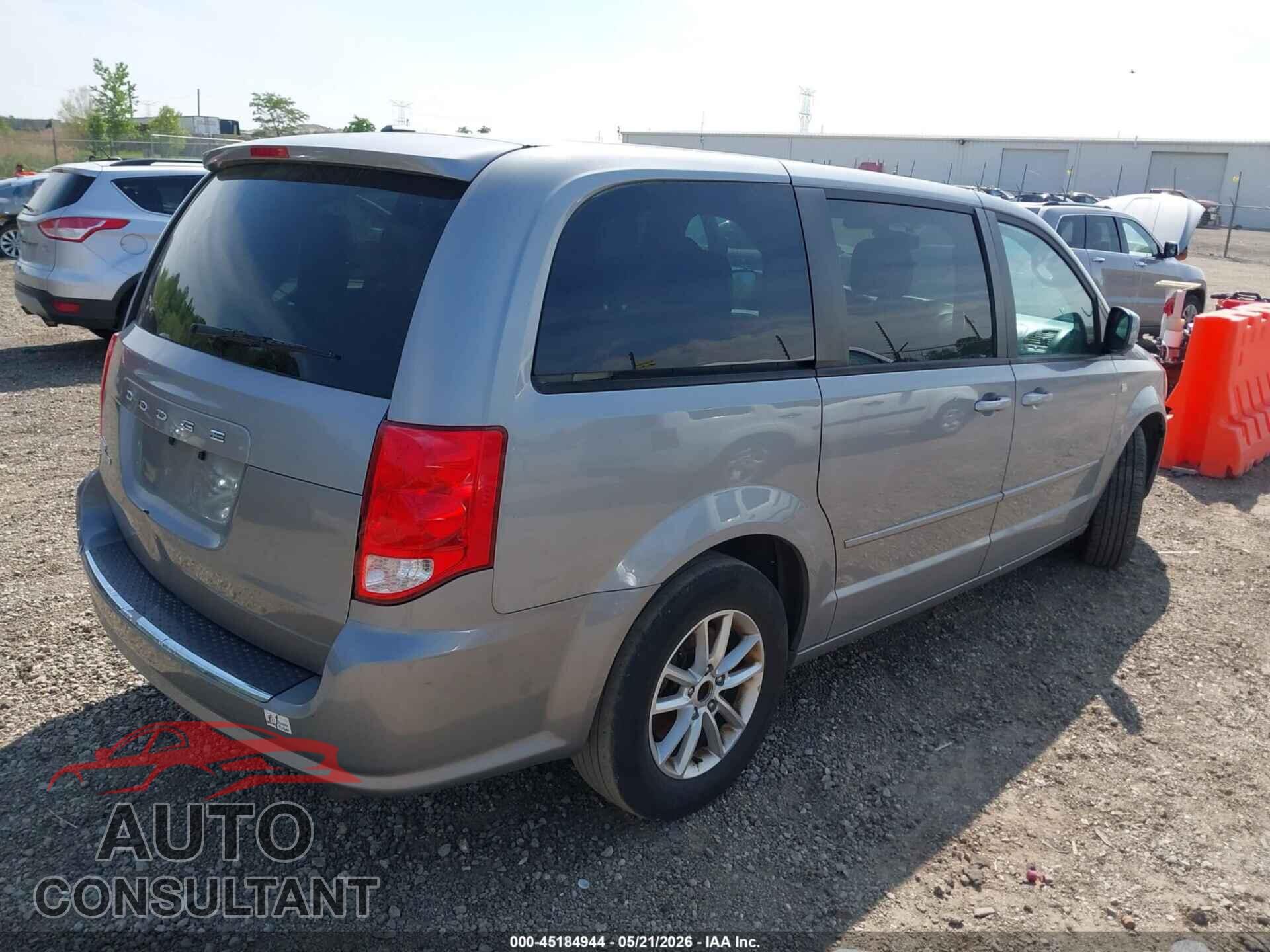 DODGE GRAND CARAVAN 2014 - 2C4RDGBG7ER249357