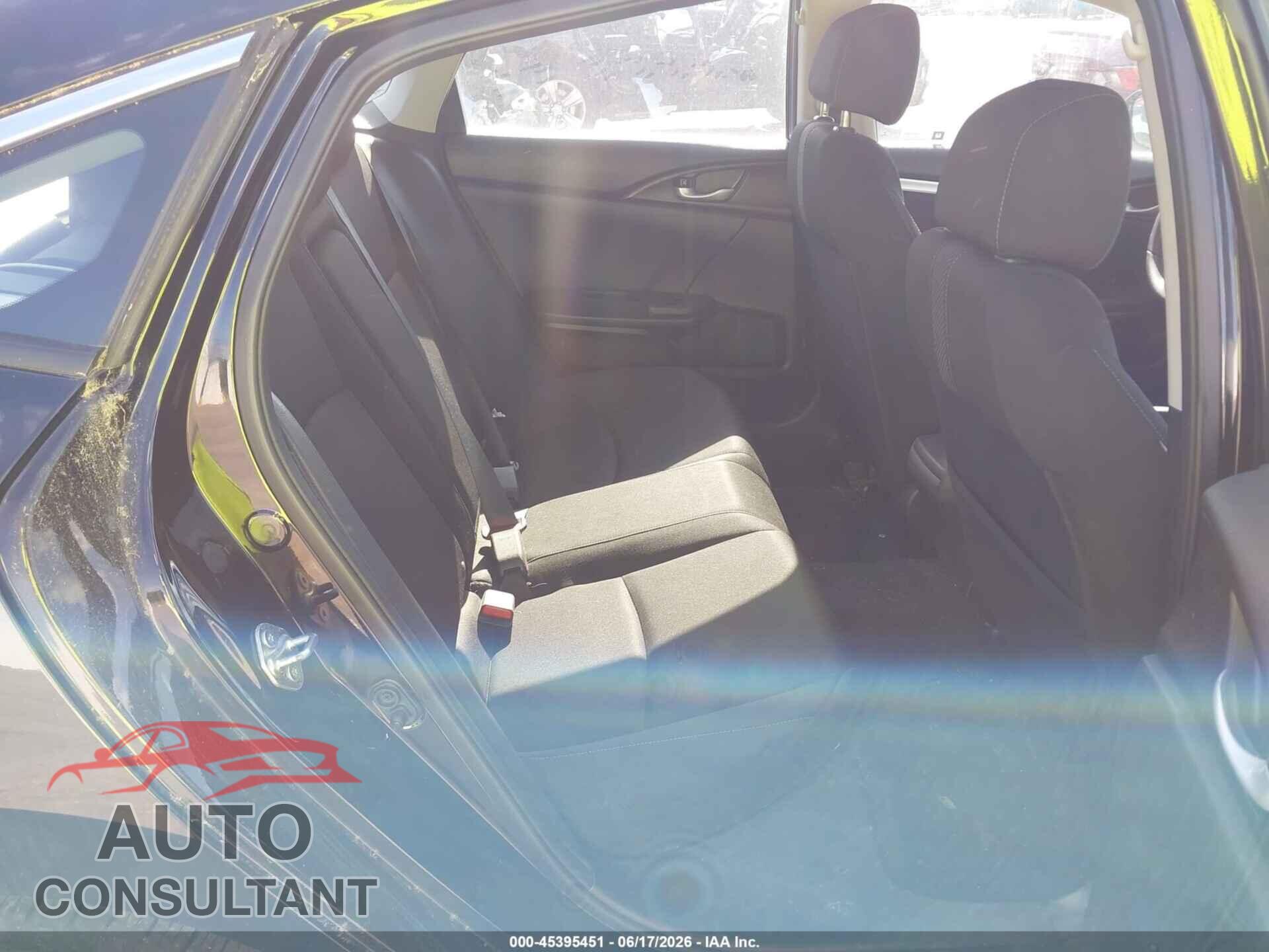 HONDA CIVIC 2017 - 19XFC2F71HE202995