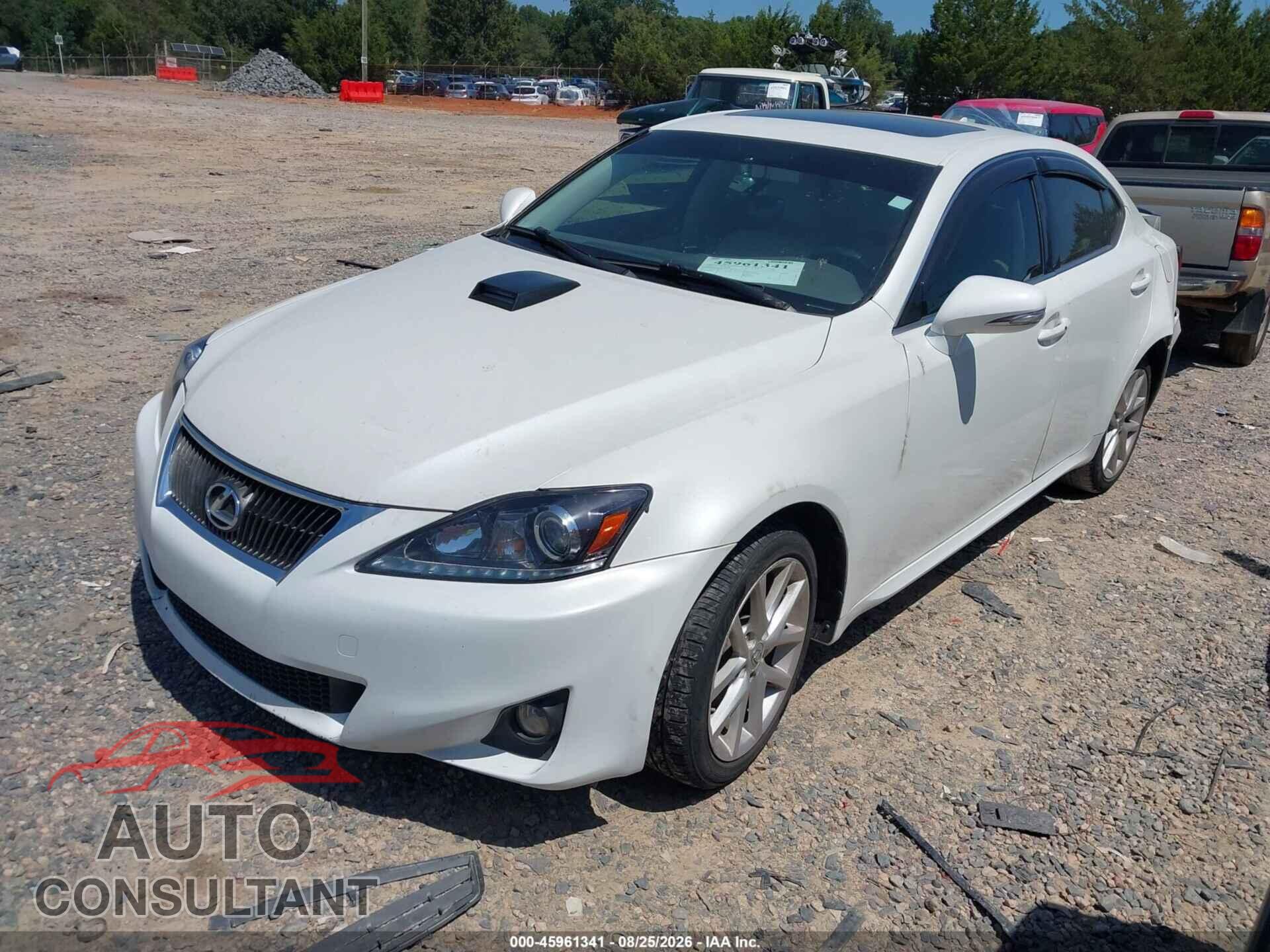 LEXUS IS 250 2012 - JTHCF5C25C5056589