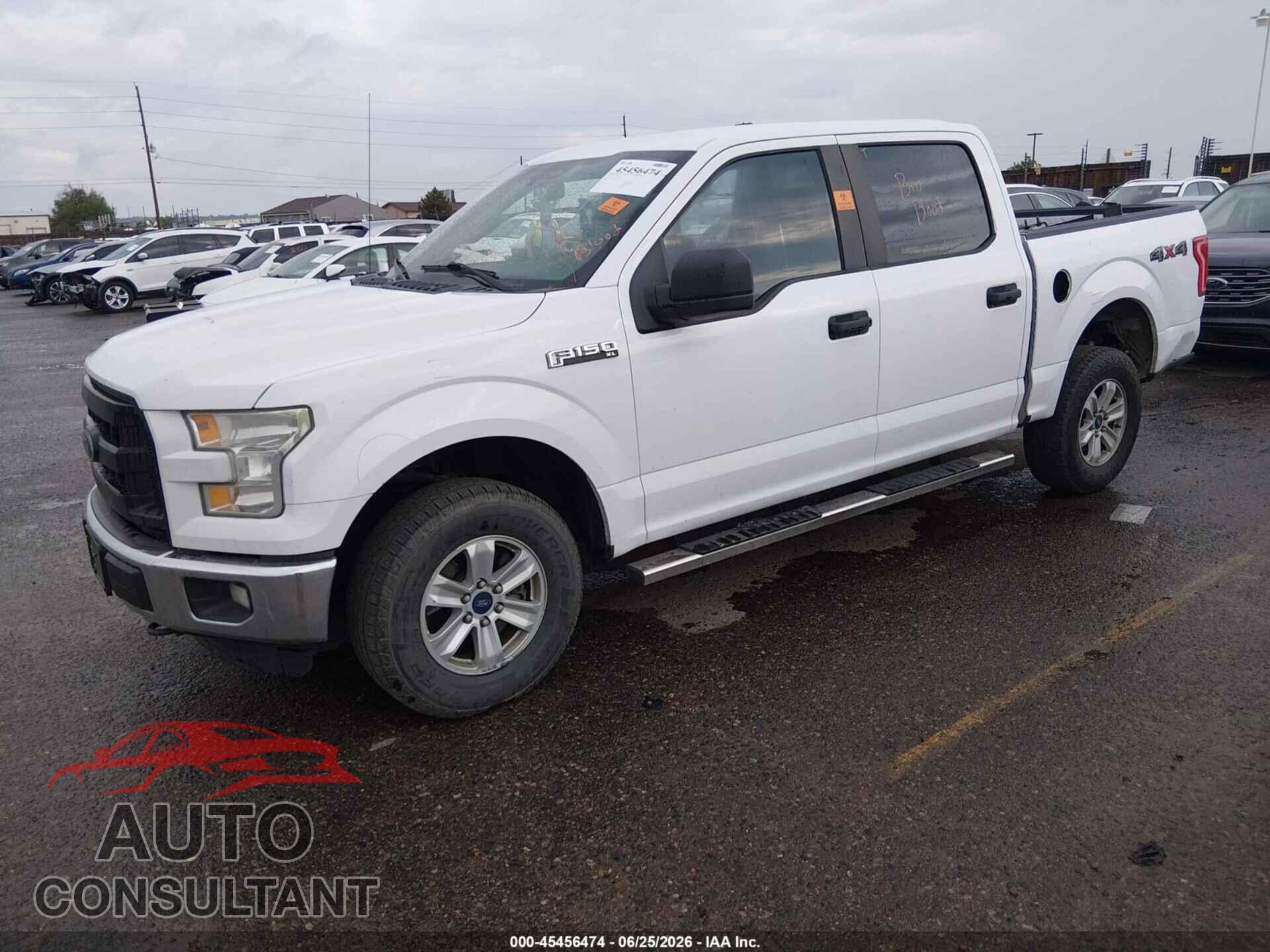 FORD F-150 2016 - 1FTEW1E88GKD89946