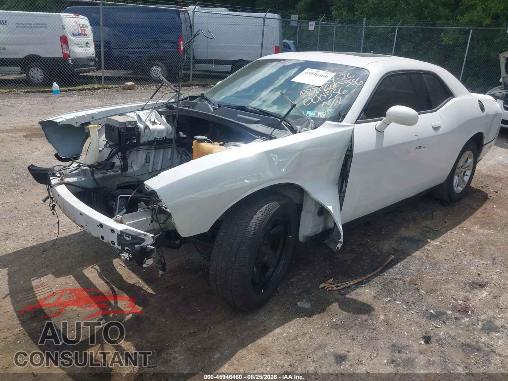 DODGE CHALLENGER 2012 - 2C3CDYCJ2CH118124