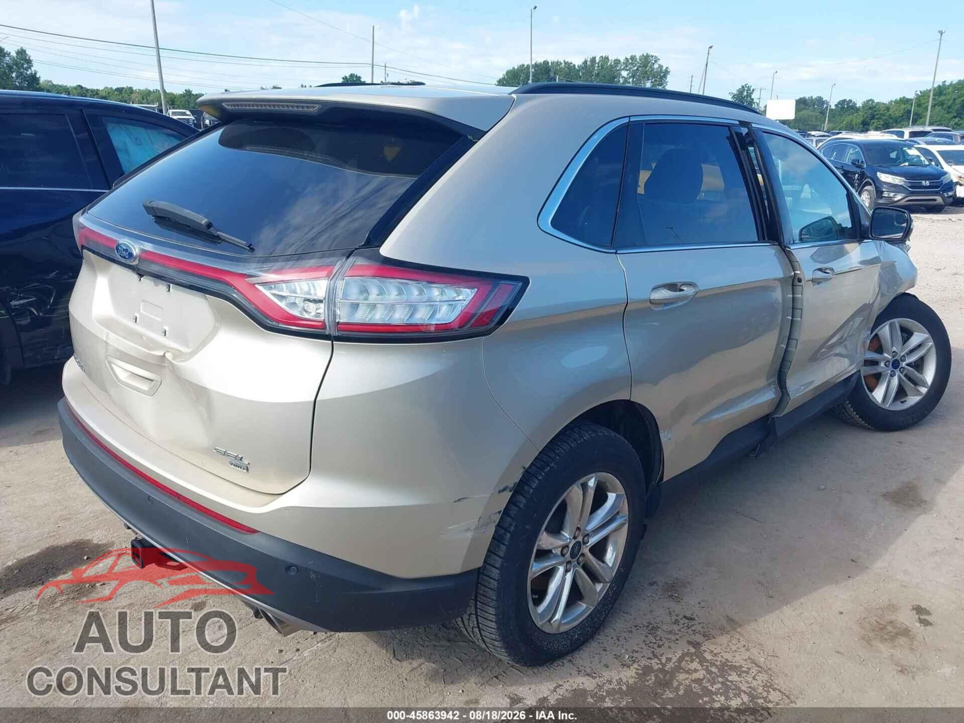 FORD EDGE 2017 - 2FMPK4J87HBC69414