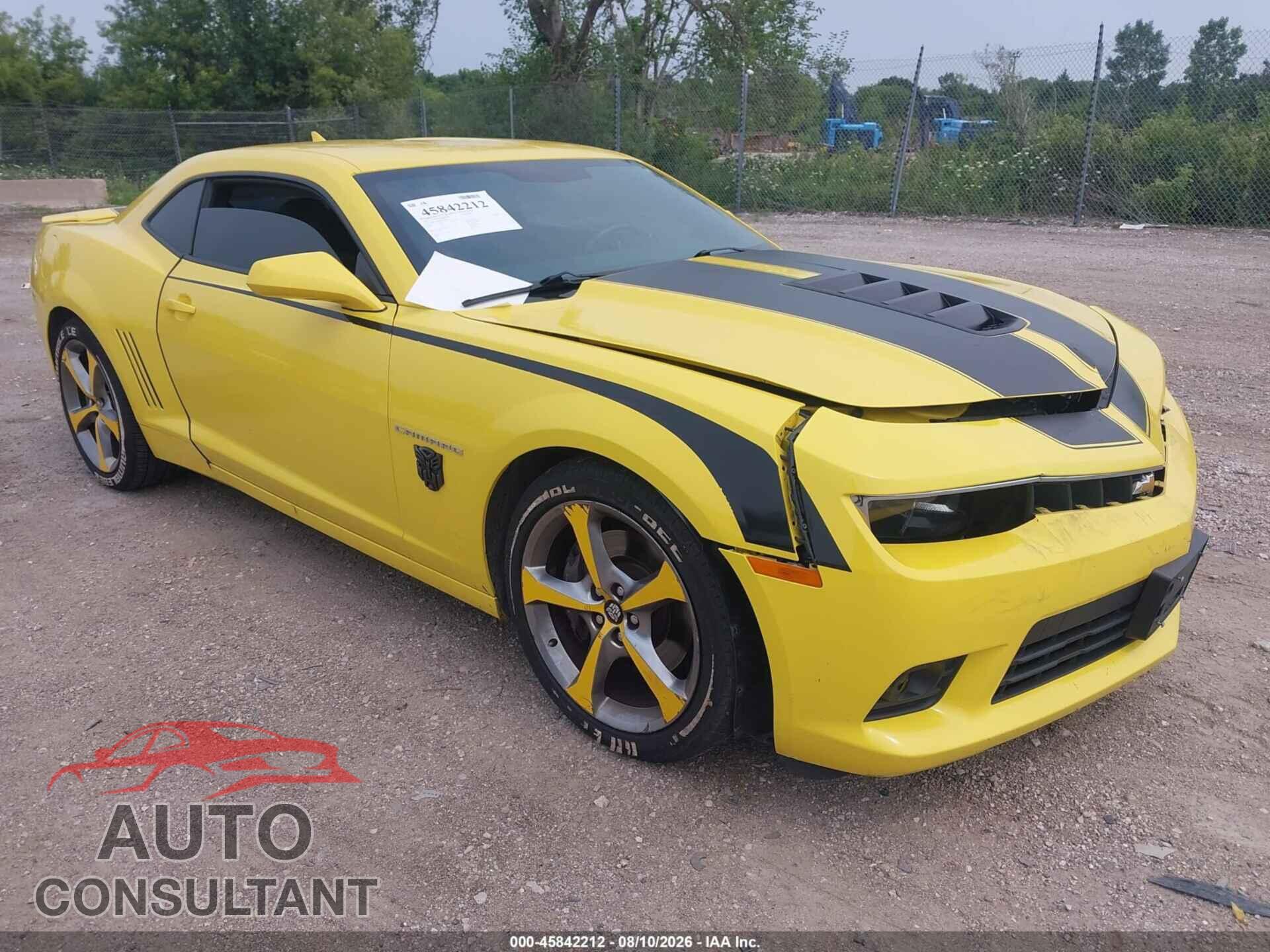 CHEVROLET CAMARO 2014 - 2G1FJ1EJ8E9317836