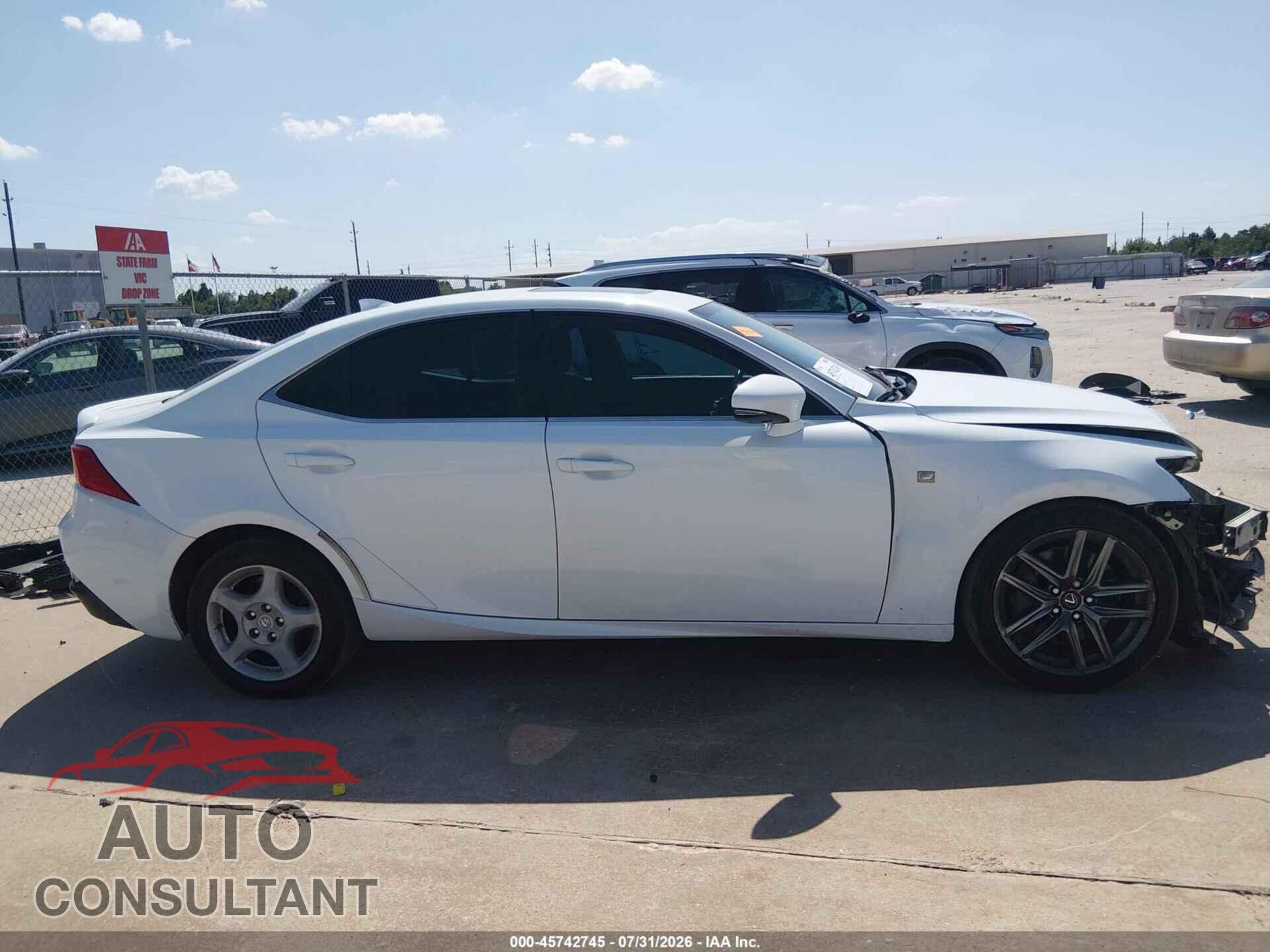 LEXUS IS 200T 2017 - JTHBA1D25H5042068