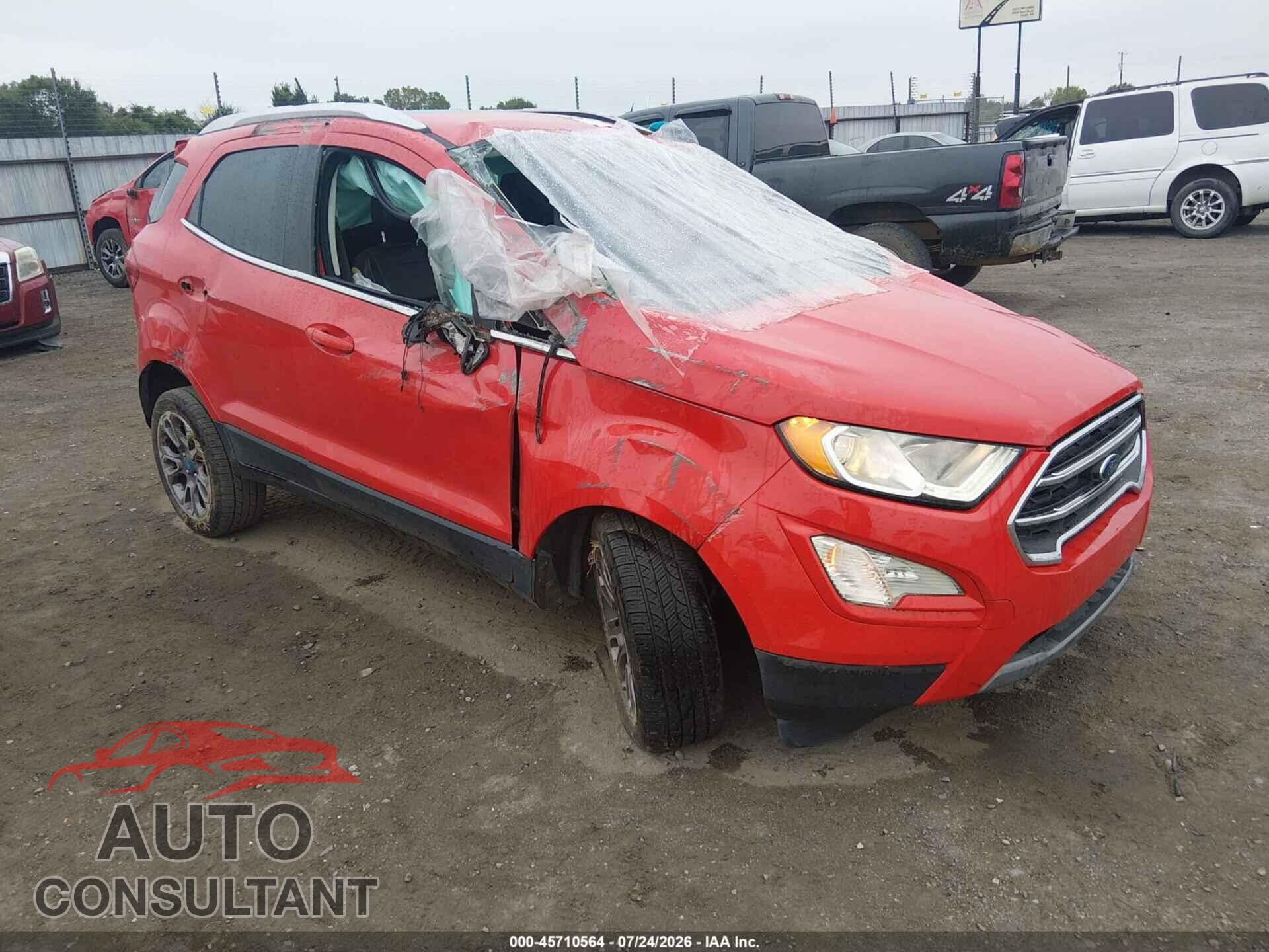 FORD ECOSPORT 2021 - MAJ6S3KL7MC402086