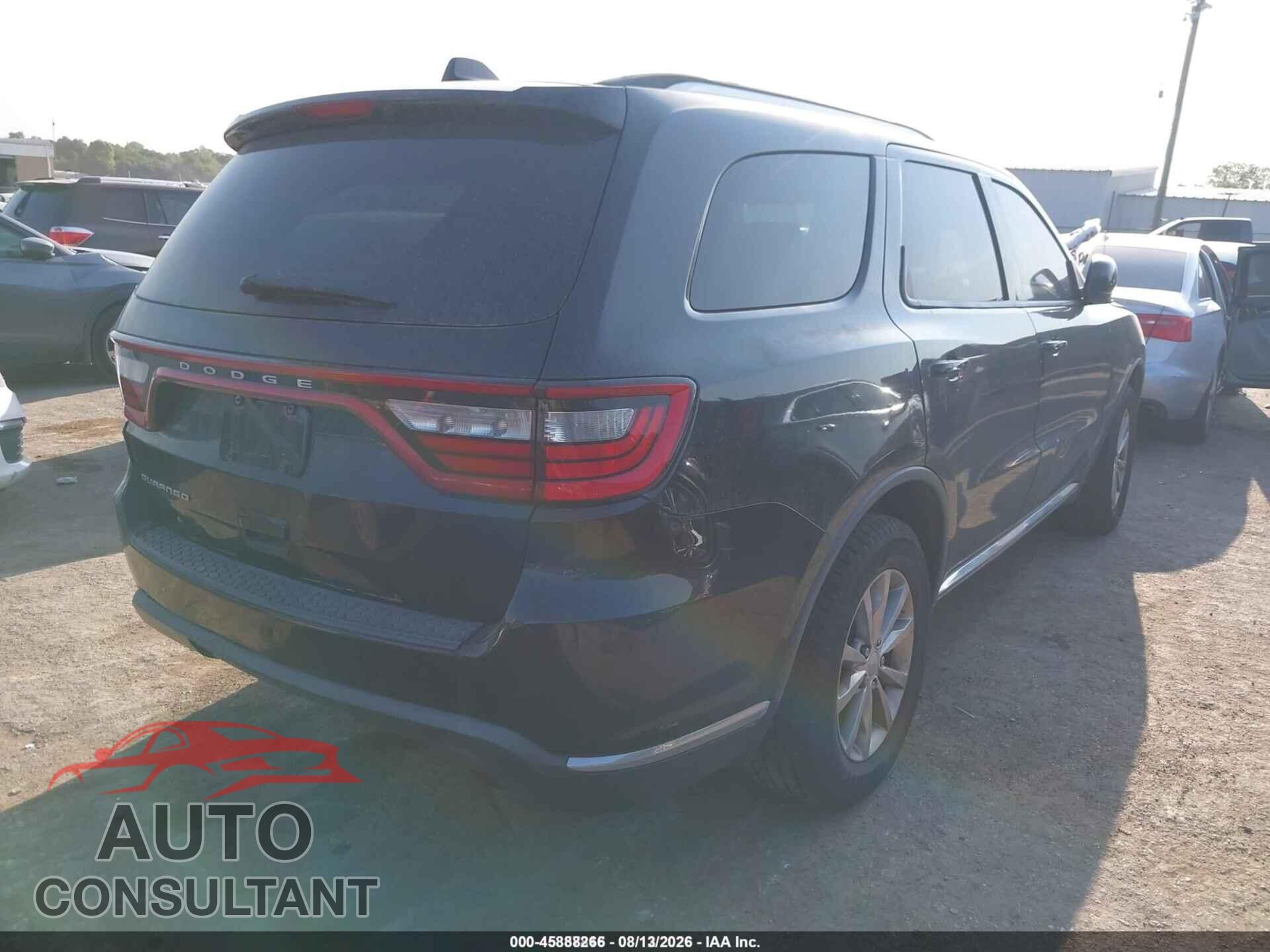 DODGE DURANGO 2017 - 1C4RDHAG3HC740366