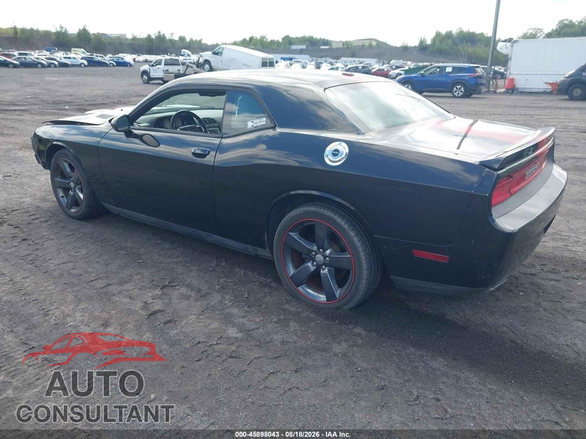DODGE CHALLENGER 2013 - 2C3CDYAG1DH511072