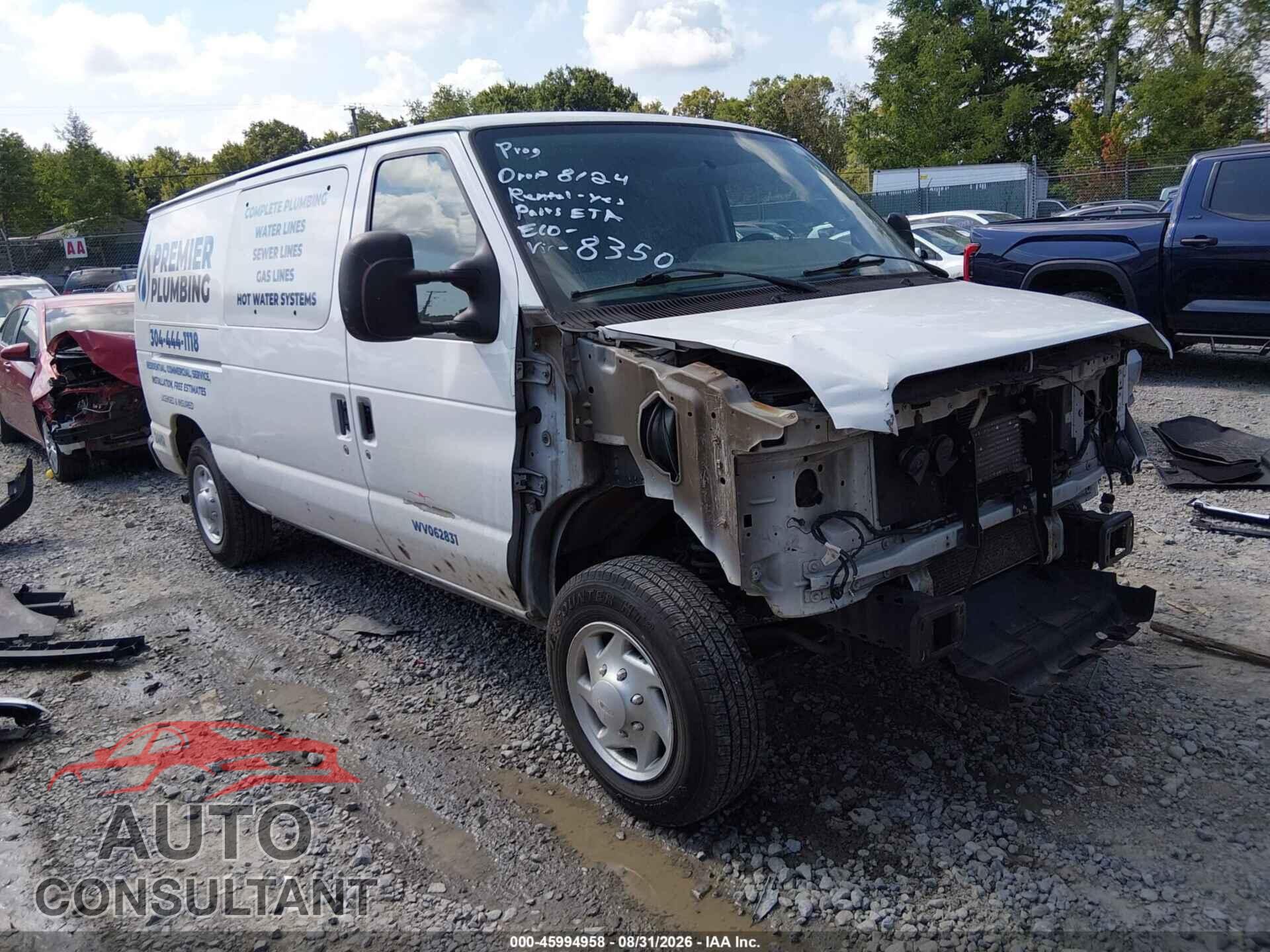 FORD E-150 2012 - 1FTNE1EW3CDB38350